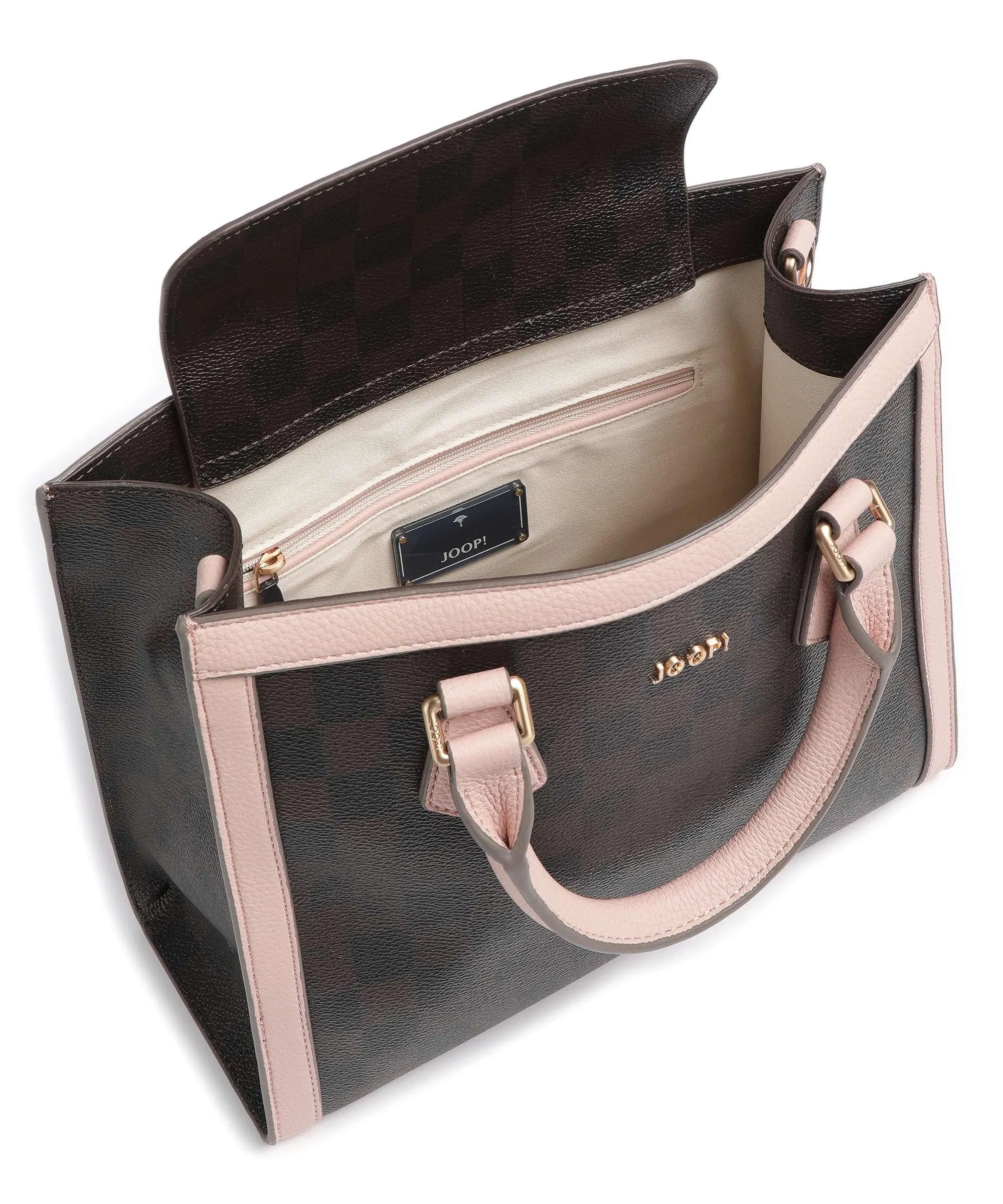  JOOP! Piazza Edition Ariella Borsa a mano pelle sintetica marrone scuro  