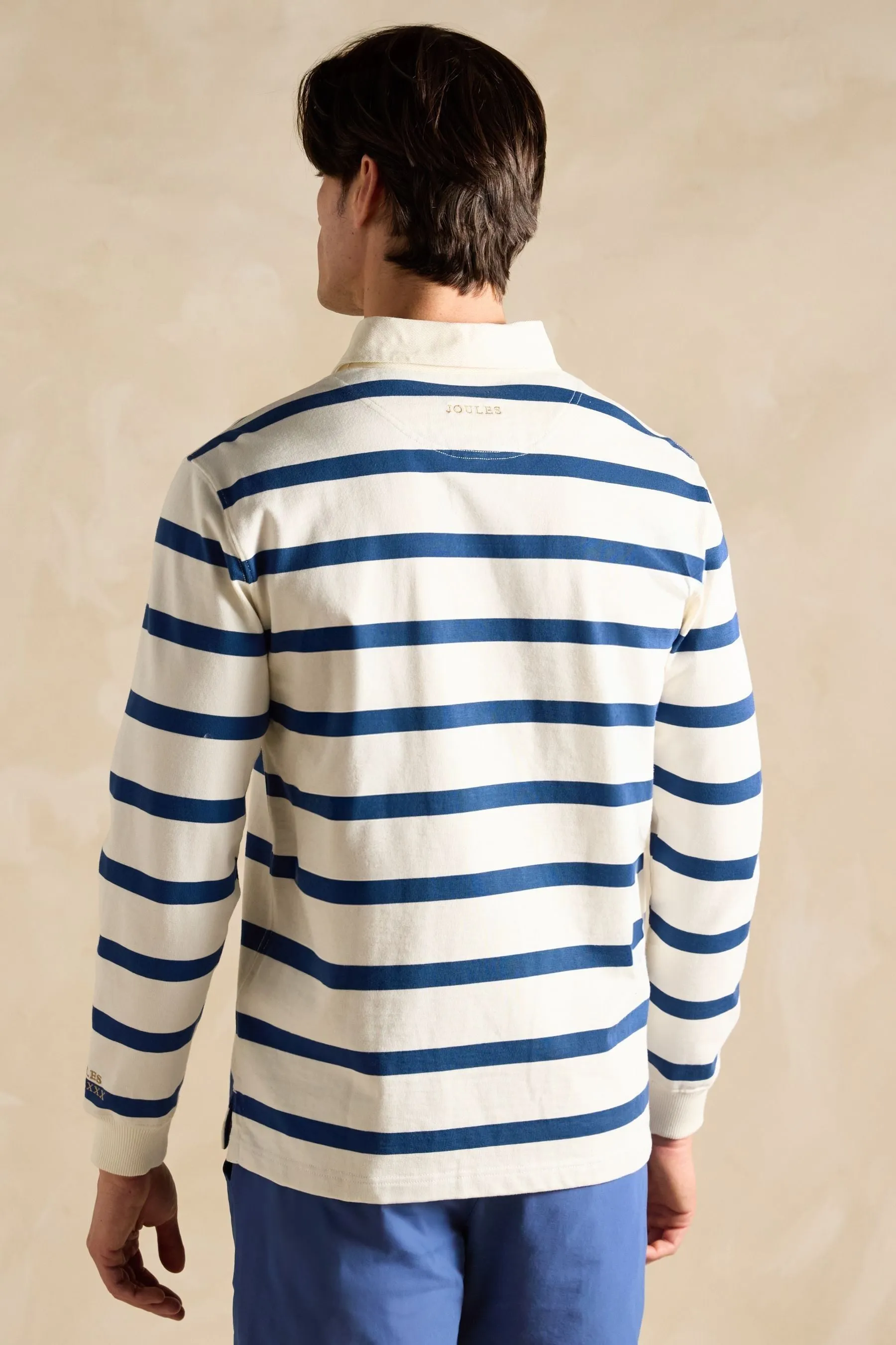 Joules - Onside - Camicia stile rugby a righe    