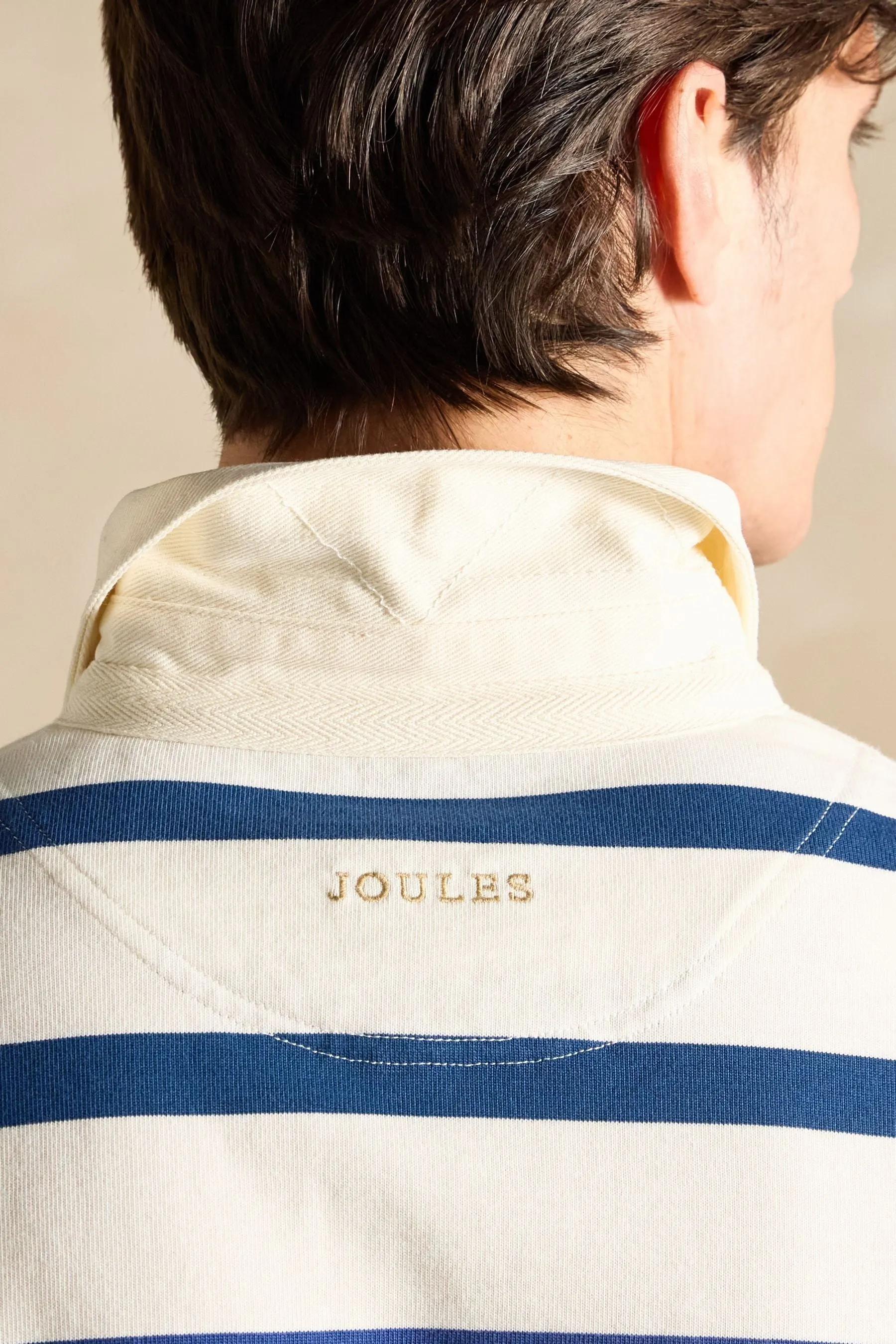 Joules - Onside - Camicia stile rugby a righe    