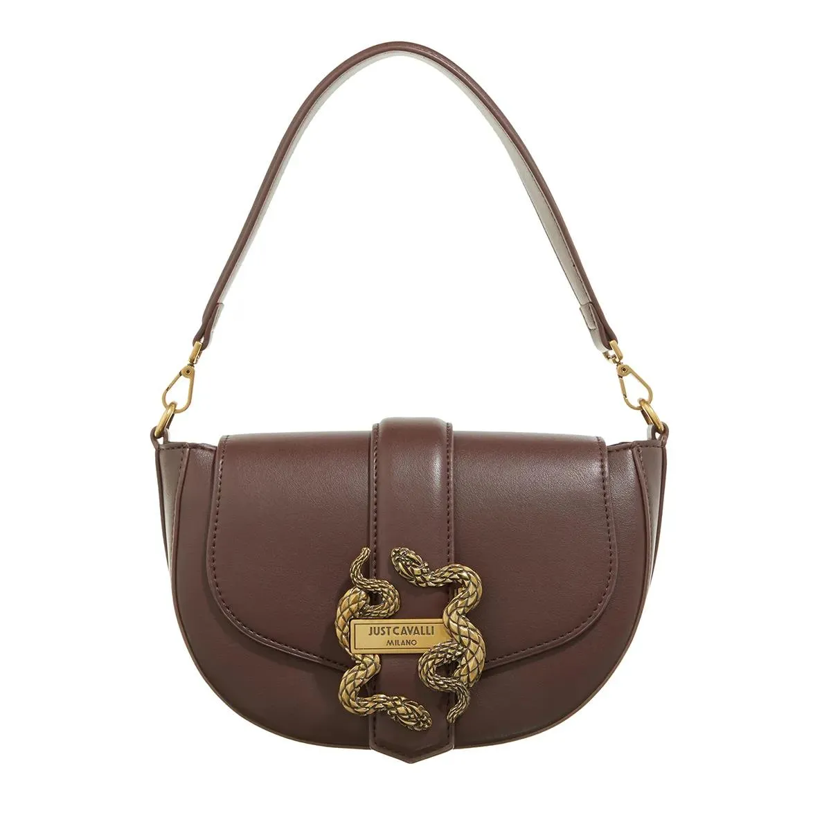Just Cavalli Shoulder Bag Black Coffee 