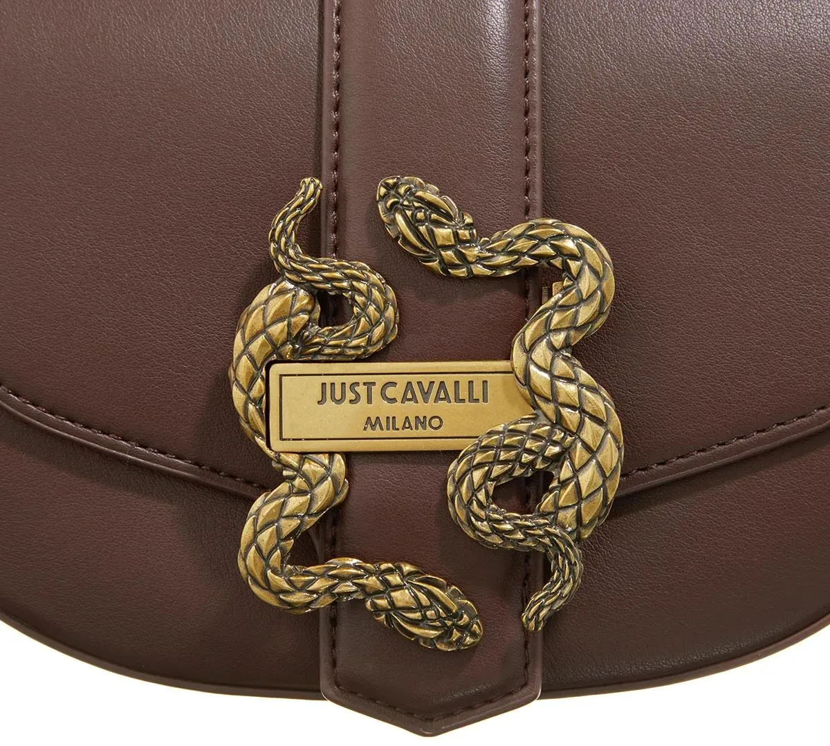 Just Cavalli Shoulder Bag Black Coffee 