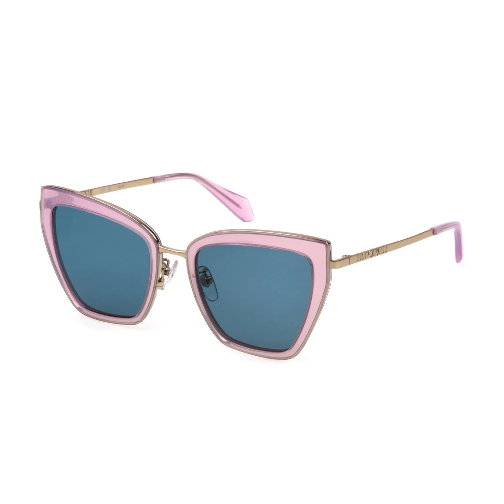   Just Cavalli SJC092 - 06SM Rosa/turchese Opale | Occhiale Da Sole Donna 