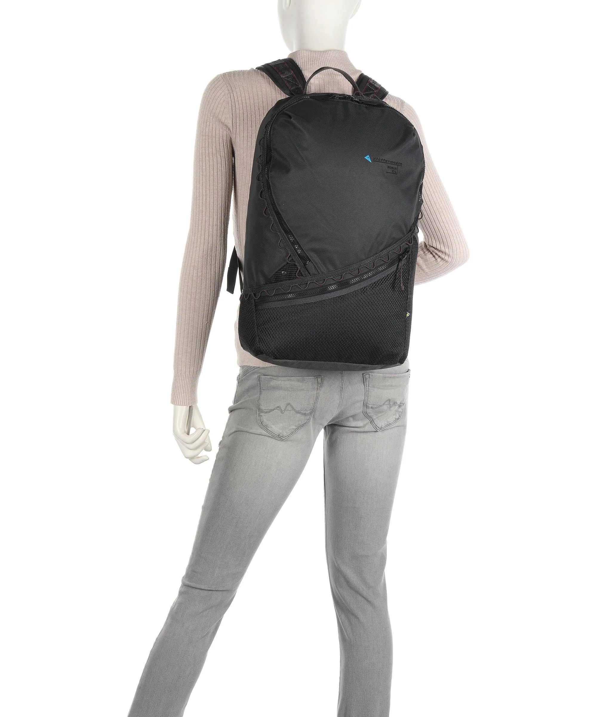  Klättermusen Wunja 21L Zaino 15″ poliammide riciclato grigio scuro  