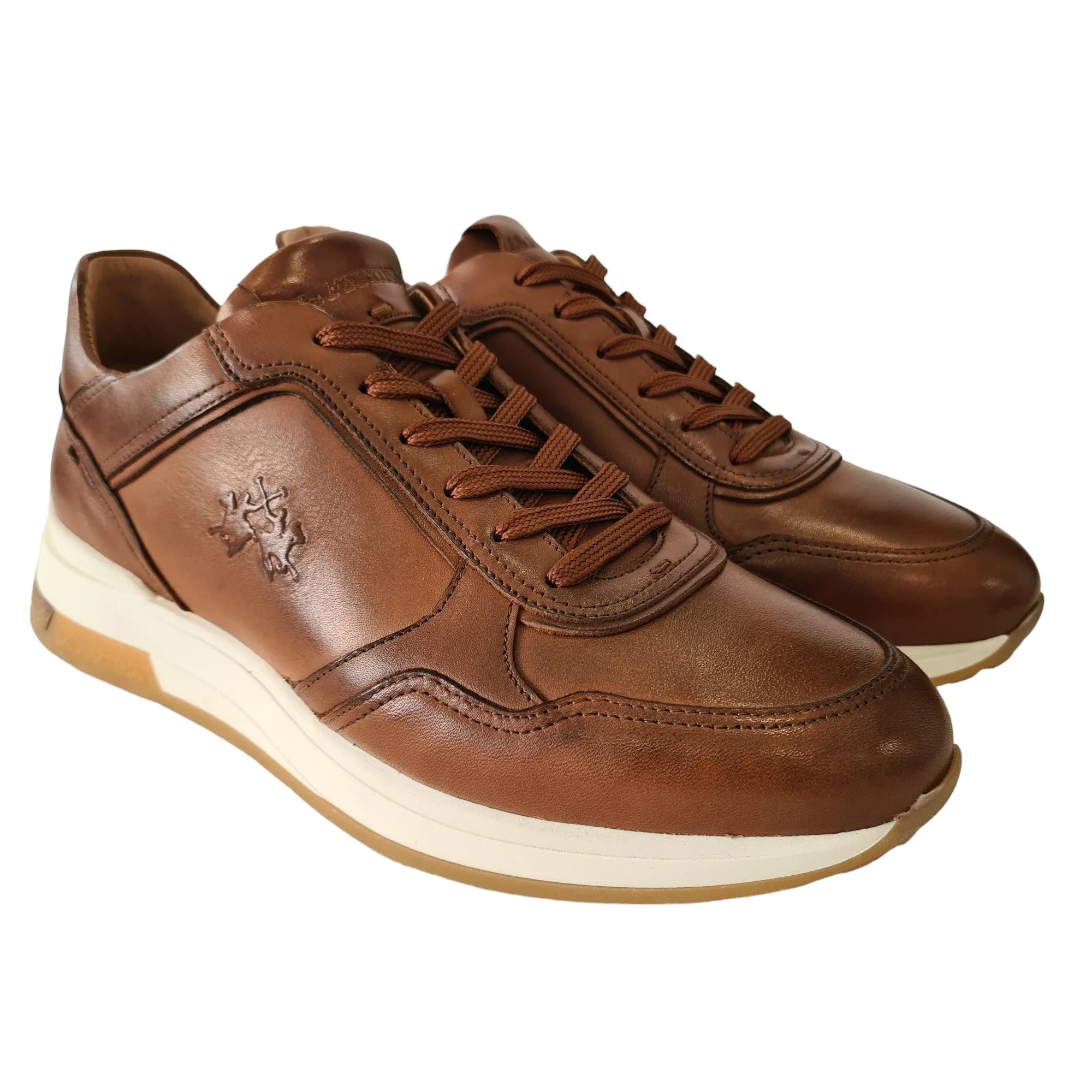 La Martina Sneakers Uomo Cuoio Rif.27