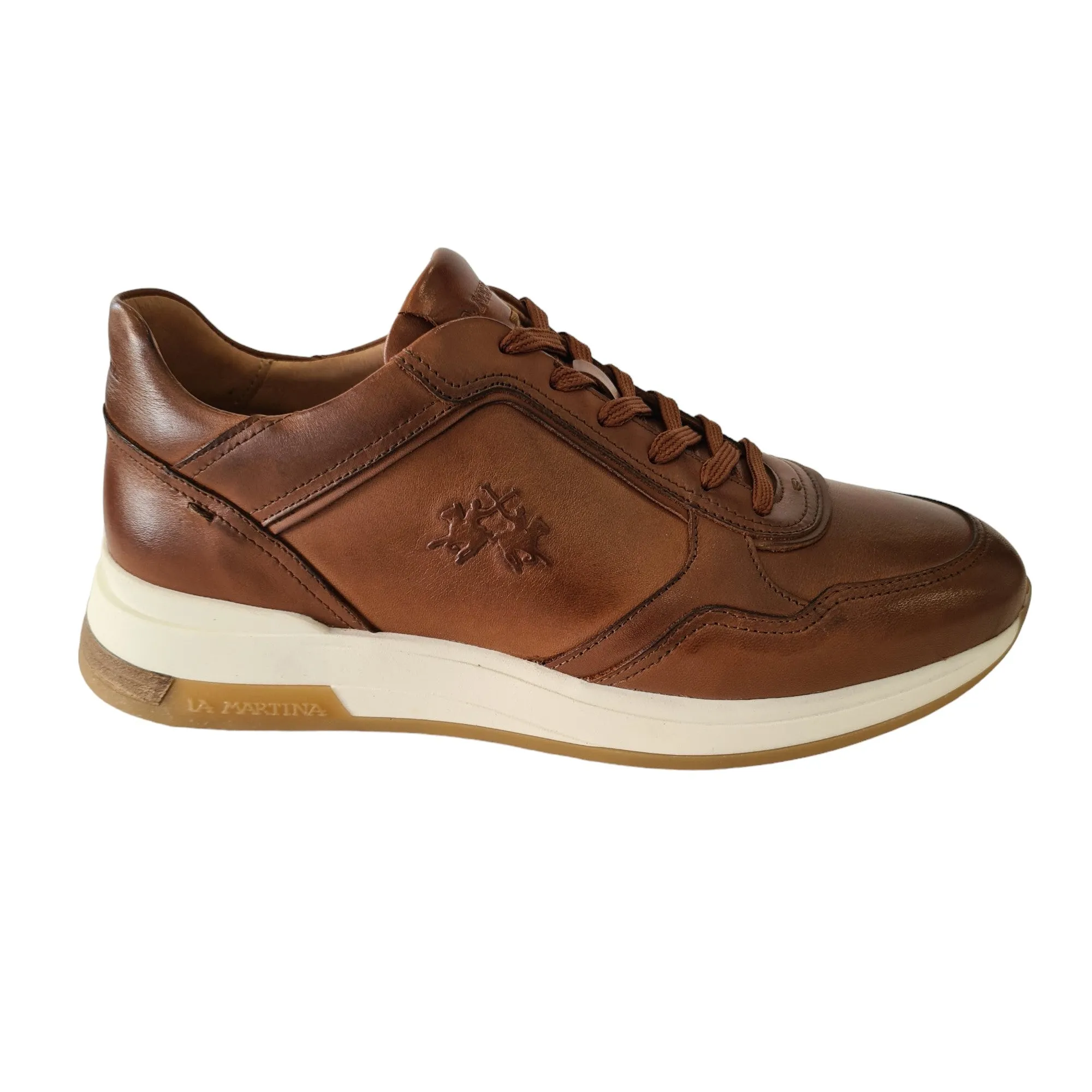 La Martina Sneakers Uomo Cuoio Rif.27