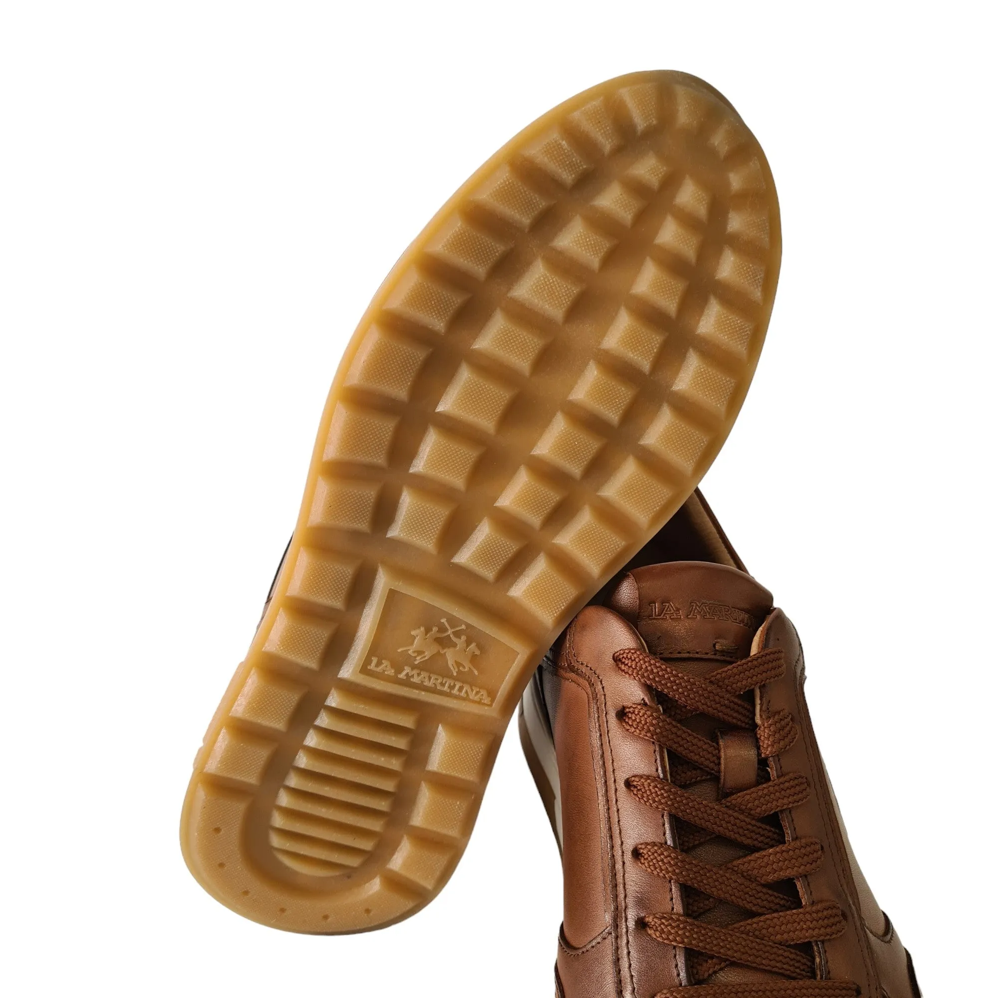La Martina Sneakers Uomo Cuoio Rif.27