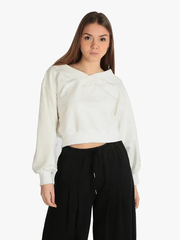 Ladp Sweat col V court femme