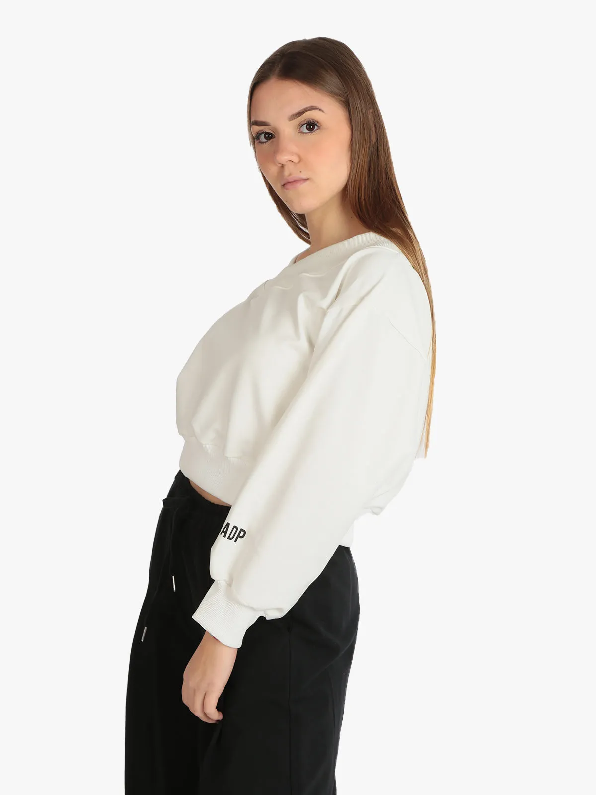 Ladp Sweat col V court femme