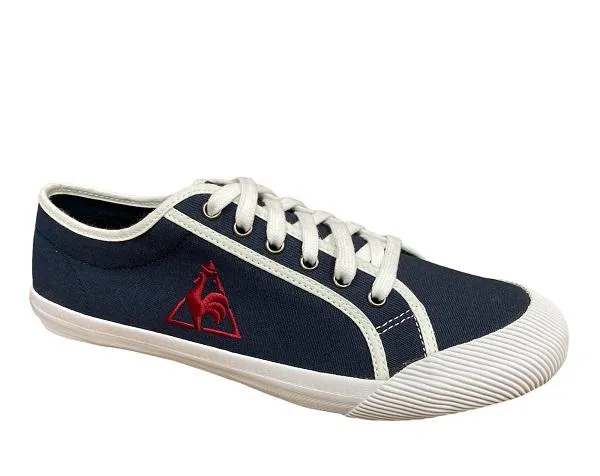 Le Coq Sportif men's canvas sneakers shoe Deauville Tricolore 1310818 blue