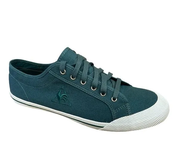 Le Coq Sportif men's canvas sneakers shoe Deuville 1311243 pine green
