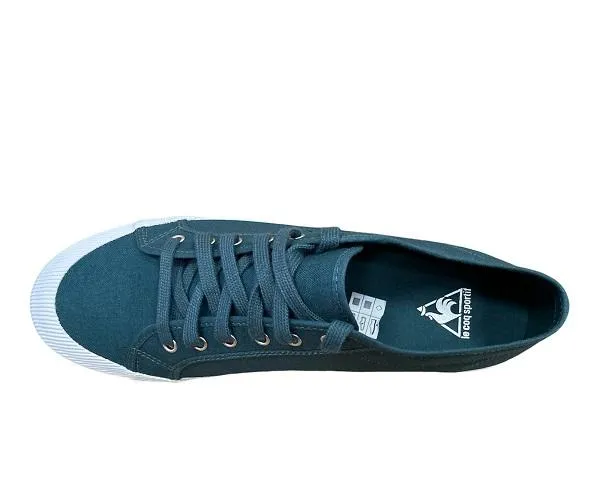 Le Coq Sportif men's canvas sneakers shoe Deuville 1311243 pine green