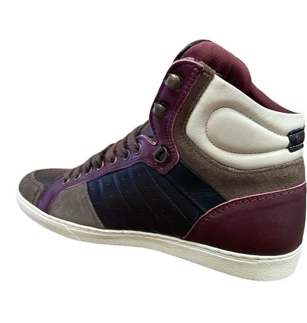 Le Coq Sportif men's sneakers shoe high Perpignan Burnished 1420713 mustard