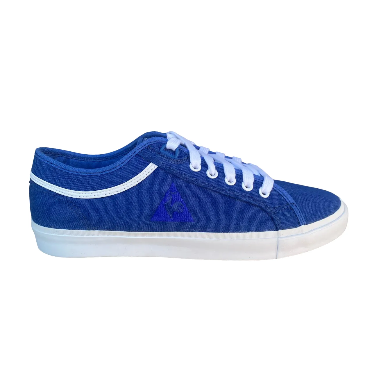Le Coq Sportif men's sneakers shoe in Beloni 1511225 cobalt canvas