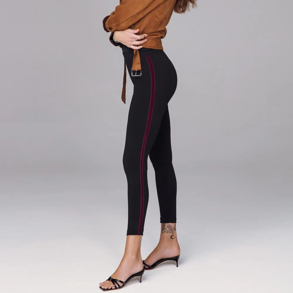 leggings con banda laterale 4284 donna jadea 