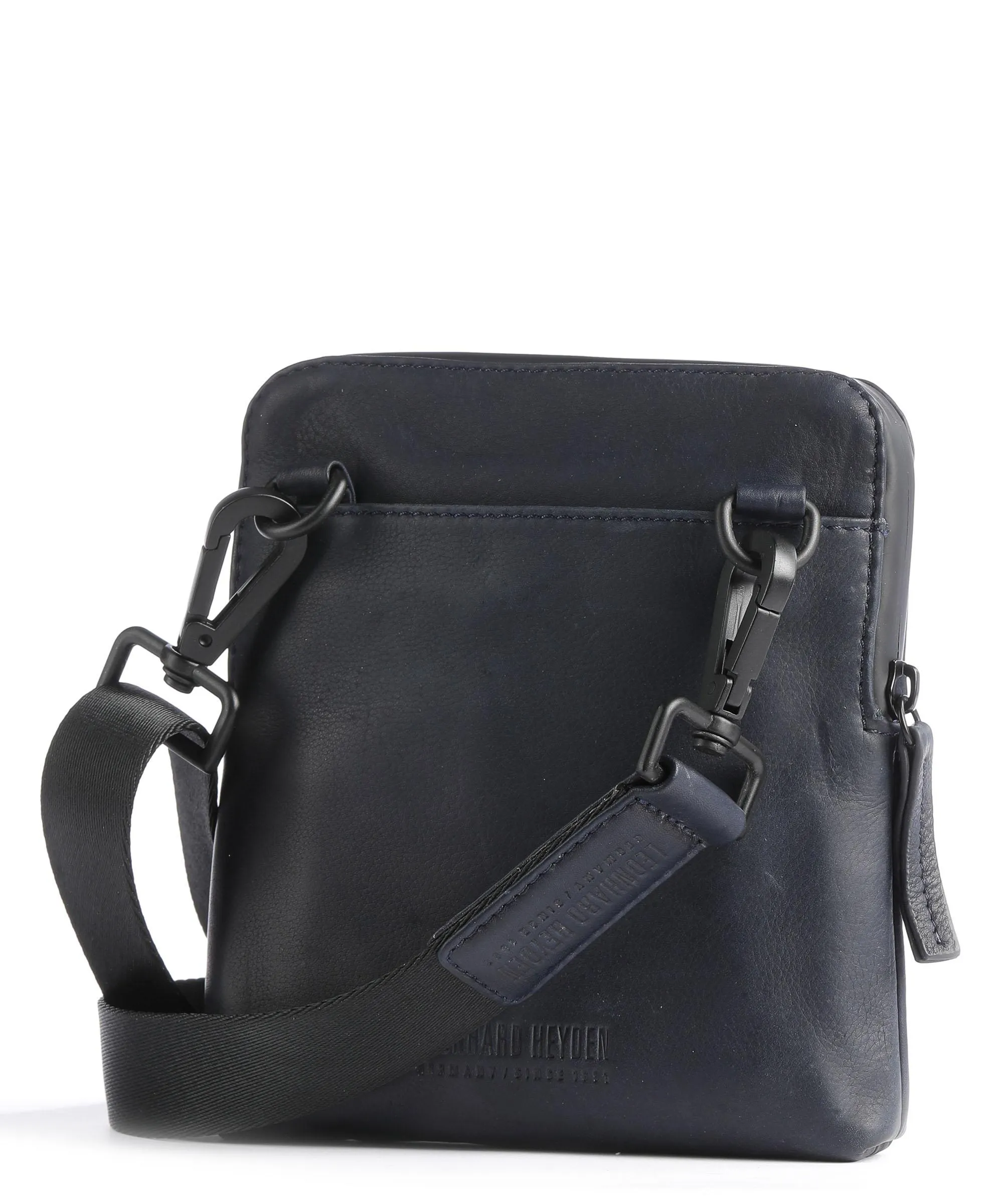  Leonhard Heyden Den Haag XXS Borsa a tracolla pelle bovina navy  