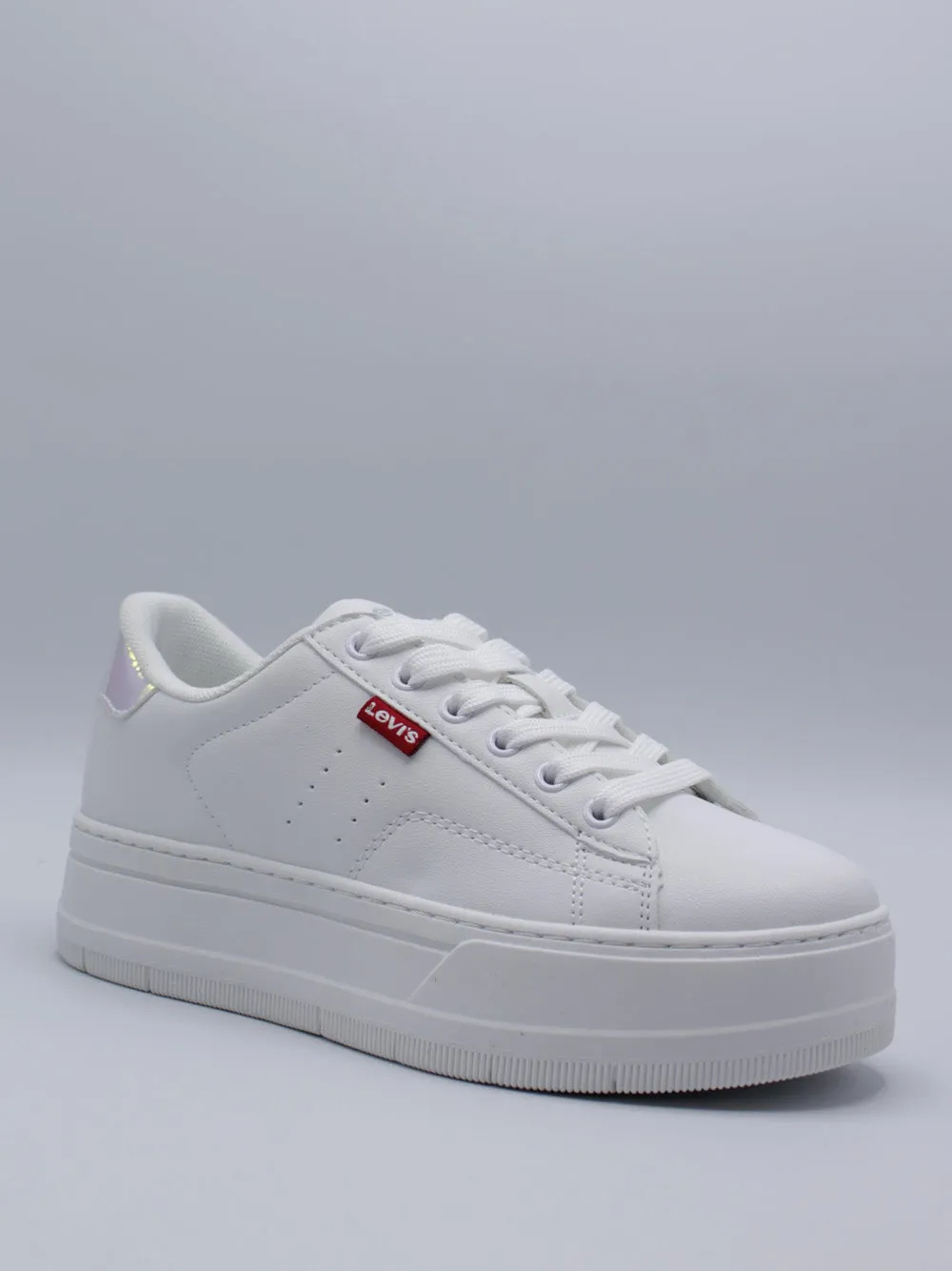 LEVI'S Sneakers platform Donna - Bianco modello VTAM0011S_J282T