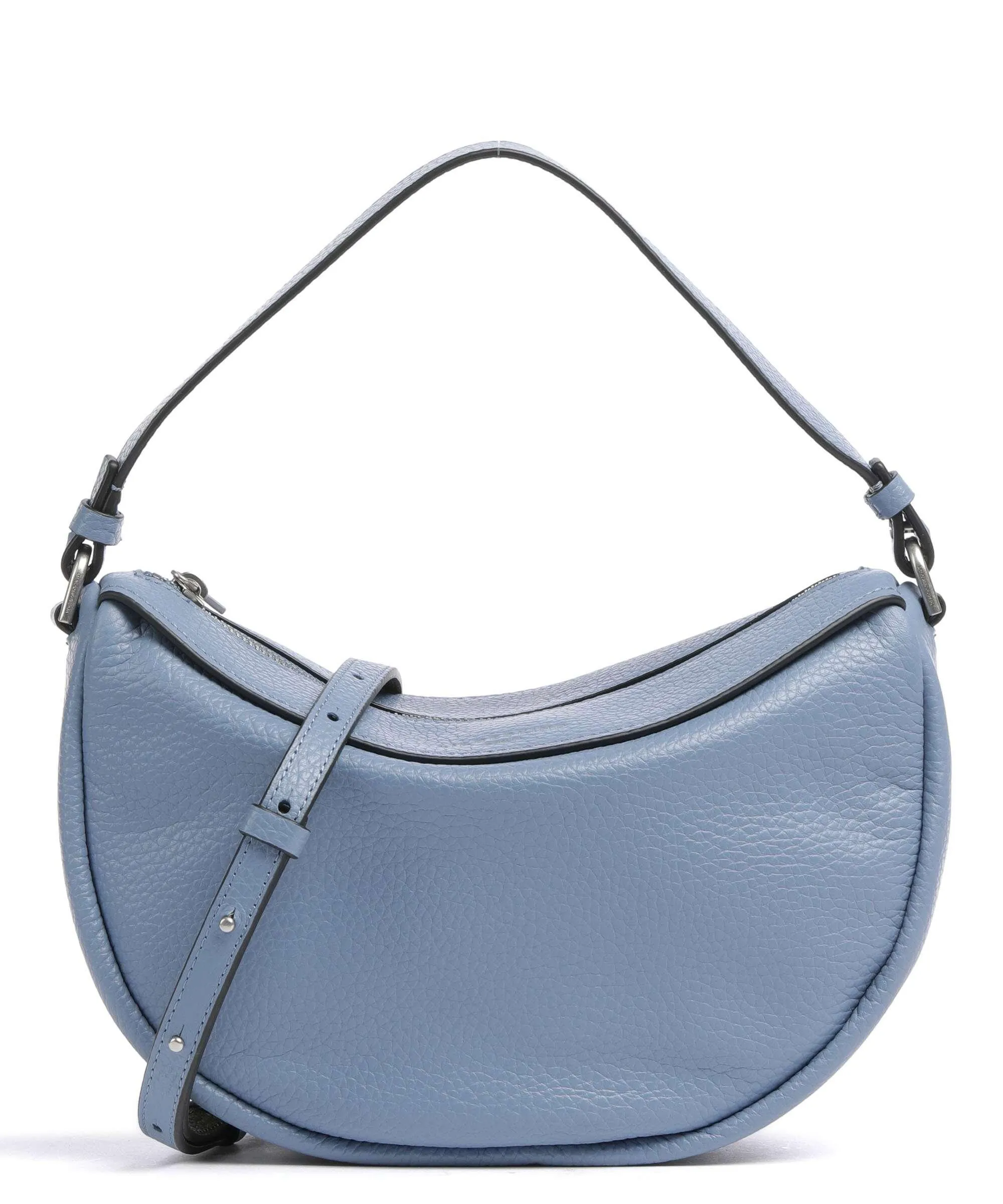  Liebeskind Melli Heavy Pebble S Borsa hobo pelle di vacchetta grana blu-grigio  