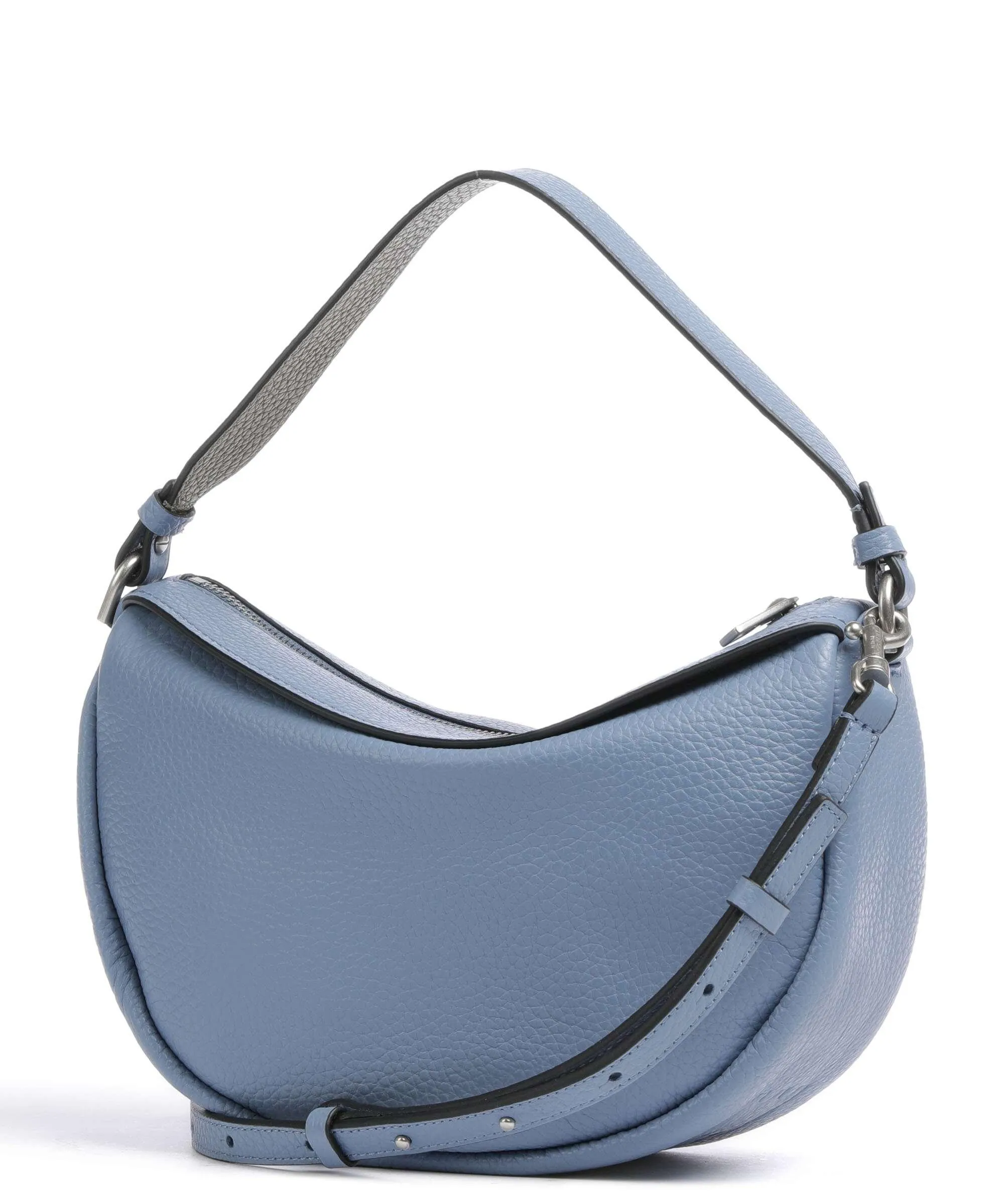  Liebeskind Melli Heavy Pebble S Borsa hobo pelle di vacchetta grana blu-grigio  