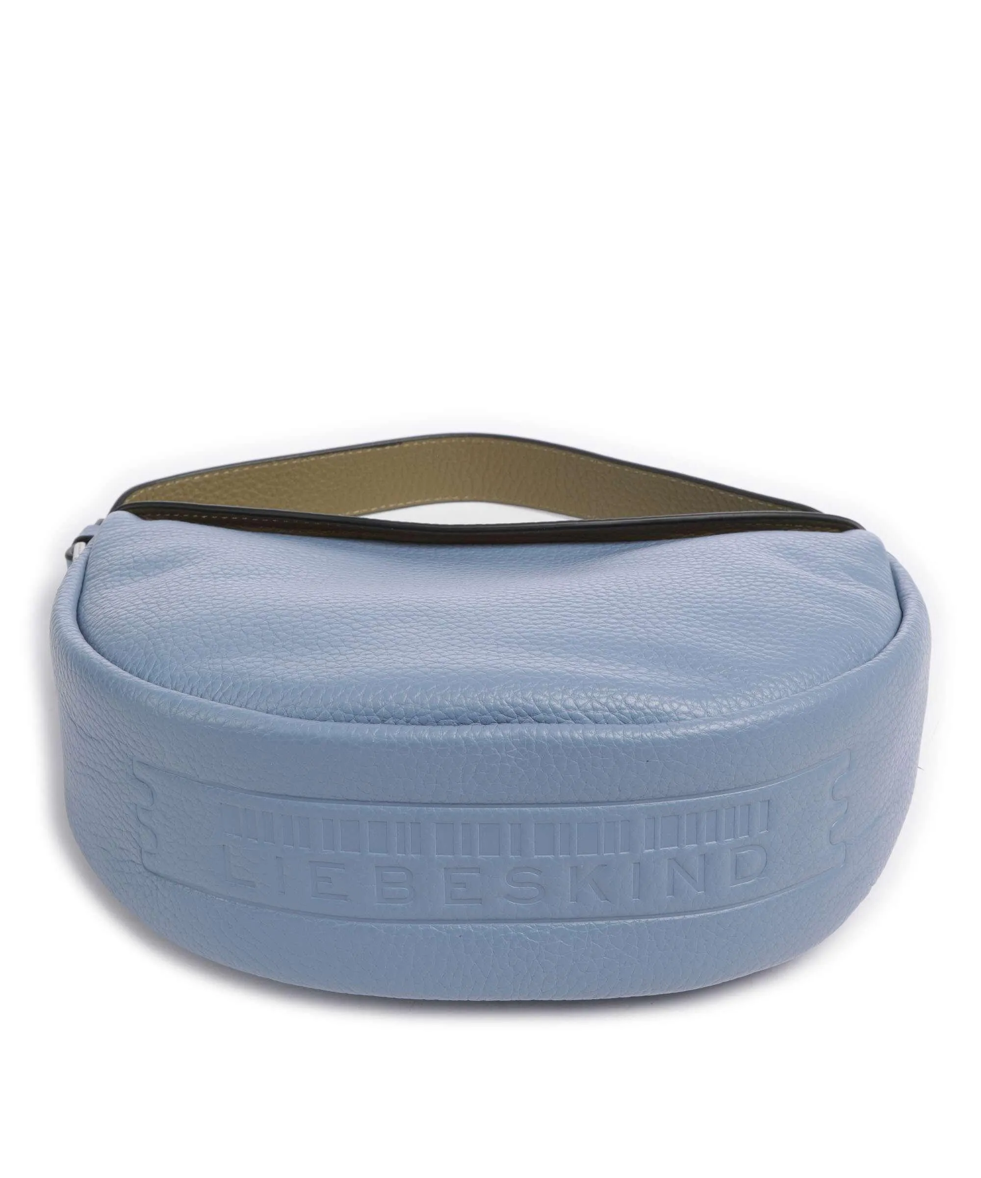  Liebeskind Melli Heavy Pebble S Borsa hobo pelle di vacchetta grana blu-grigio  