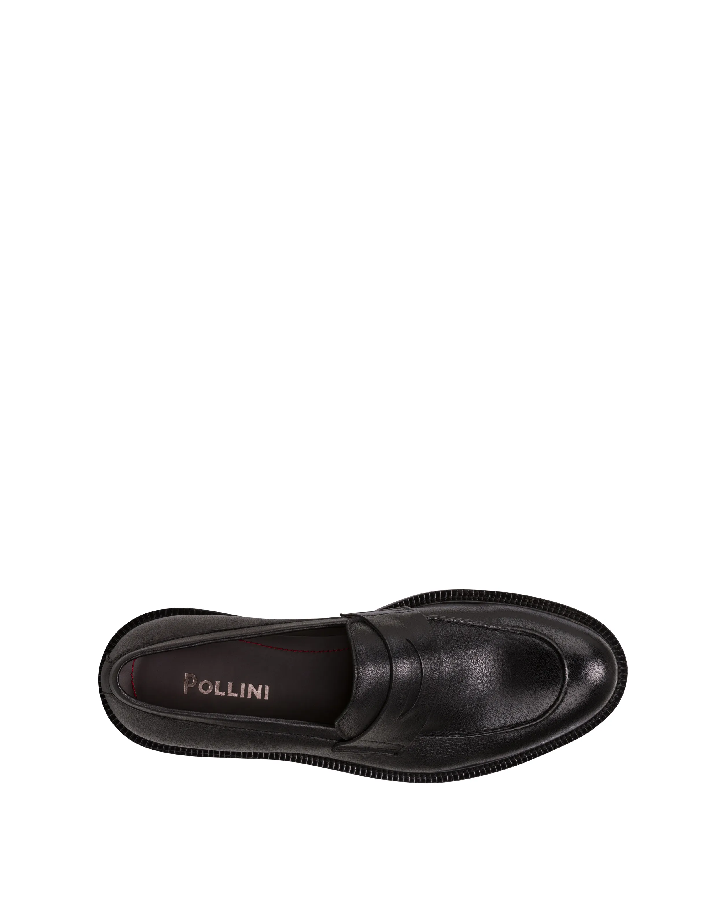     Linea Pollini Mocassini In Nappa 1920 Nero