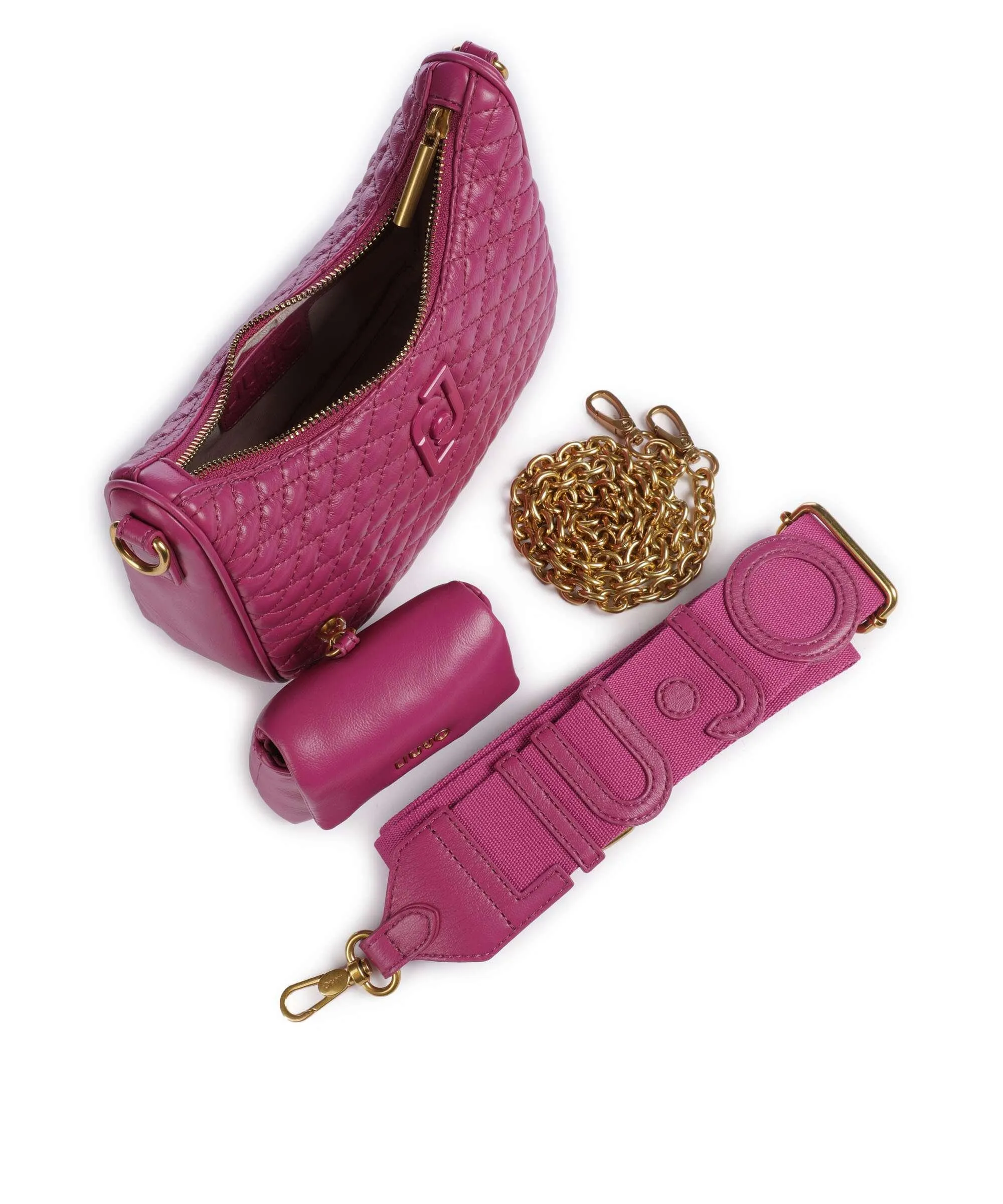  Liu Jo Achala Borsa a tracolla pelle sintetica fucsia  