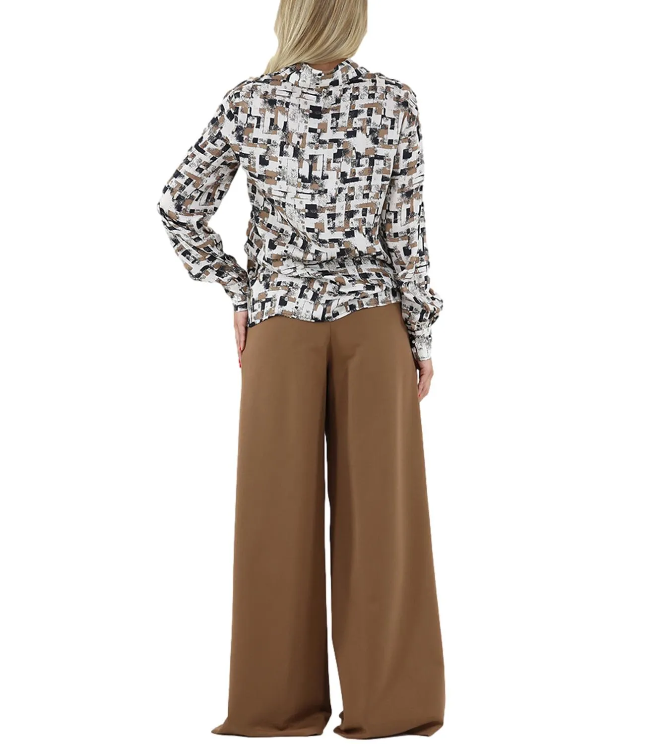 Liu Jo Camicia Natural Abstract Donna