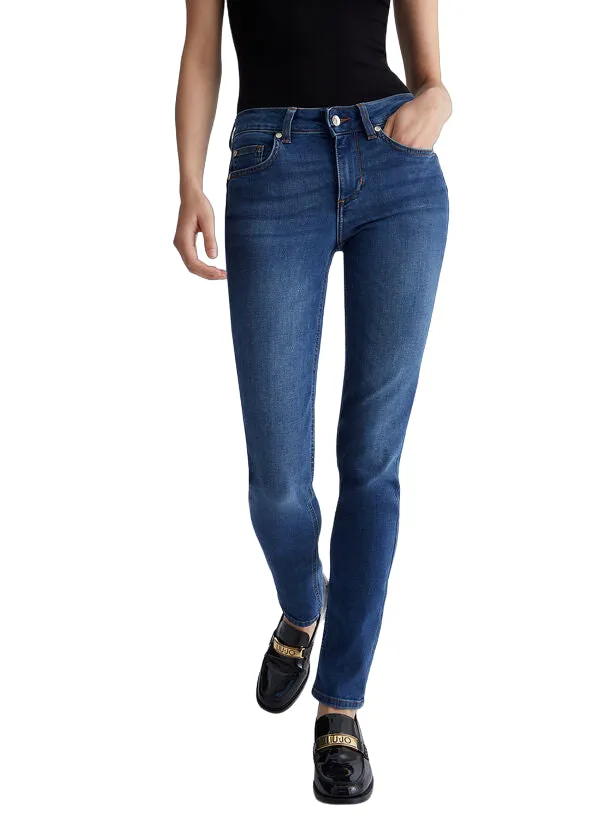 Liu Jo jeans Magnetic slim fit lavaggio blu medio