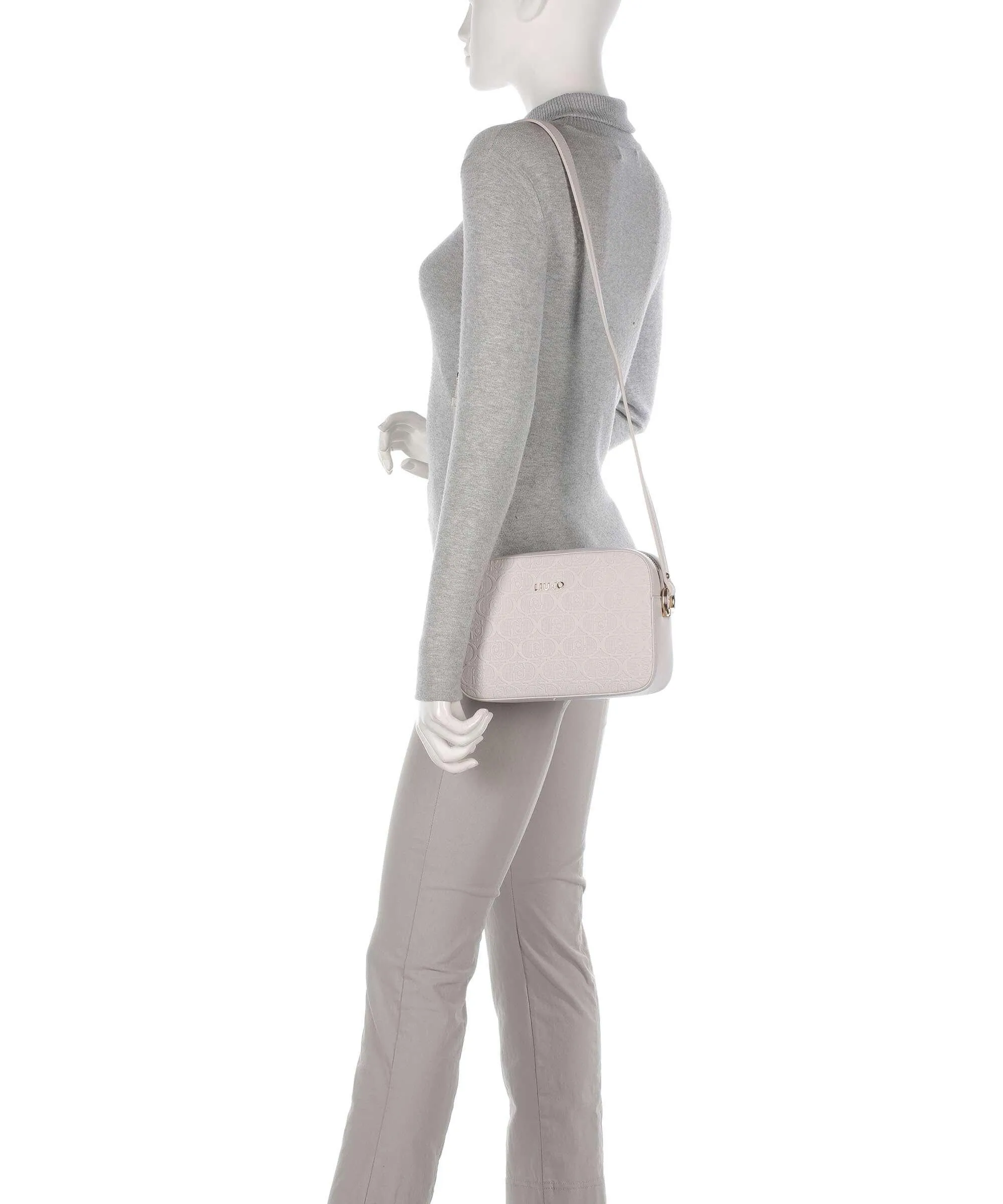  Liu Jo Manhattan Borsa a tracolla pelle sintetica beige  