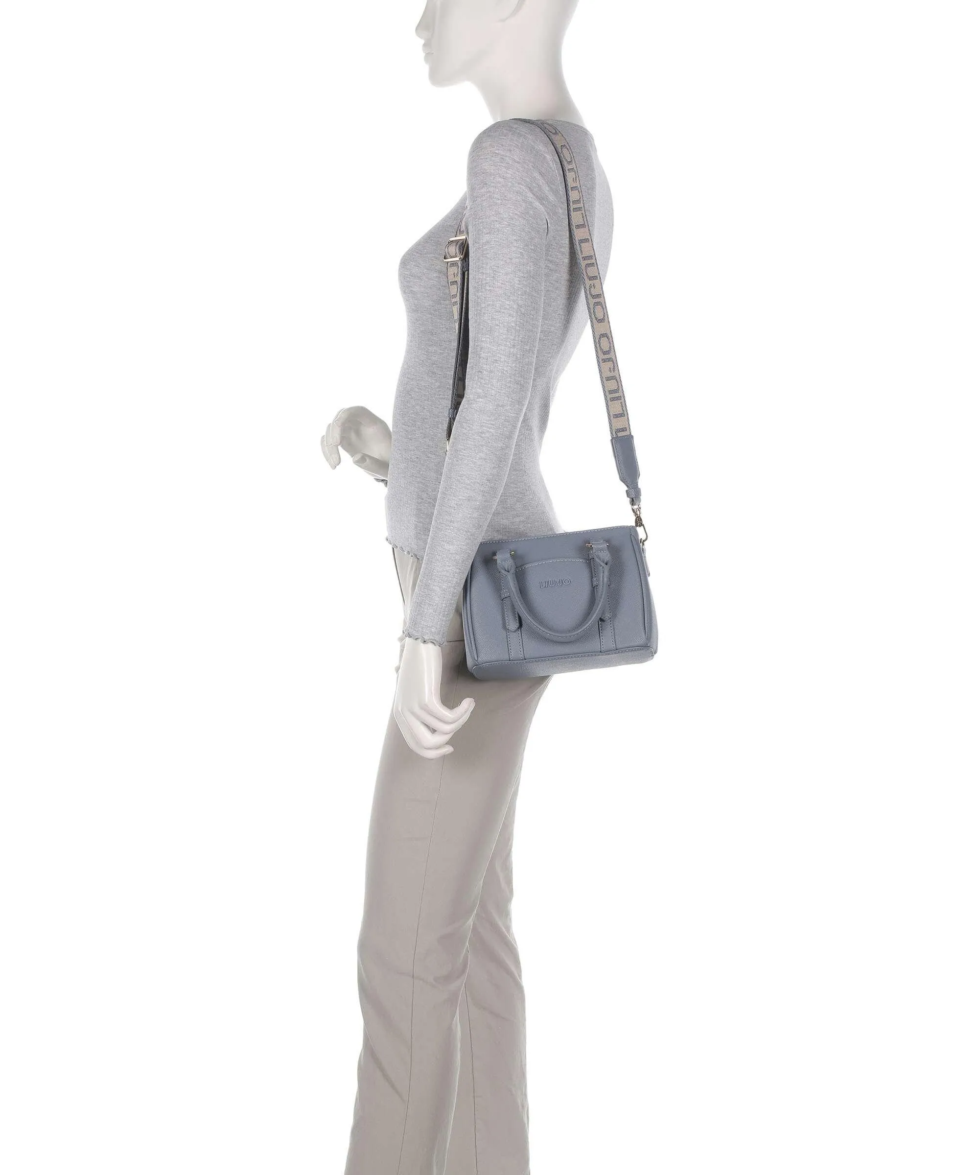  Liu Jo Nevet Borsa a tracolla pelle sintetica blu-grigio  