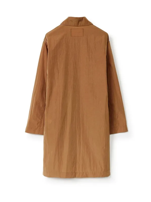 Long lightweight trench coat with