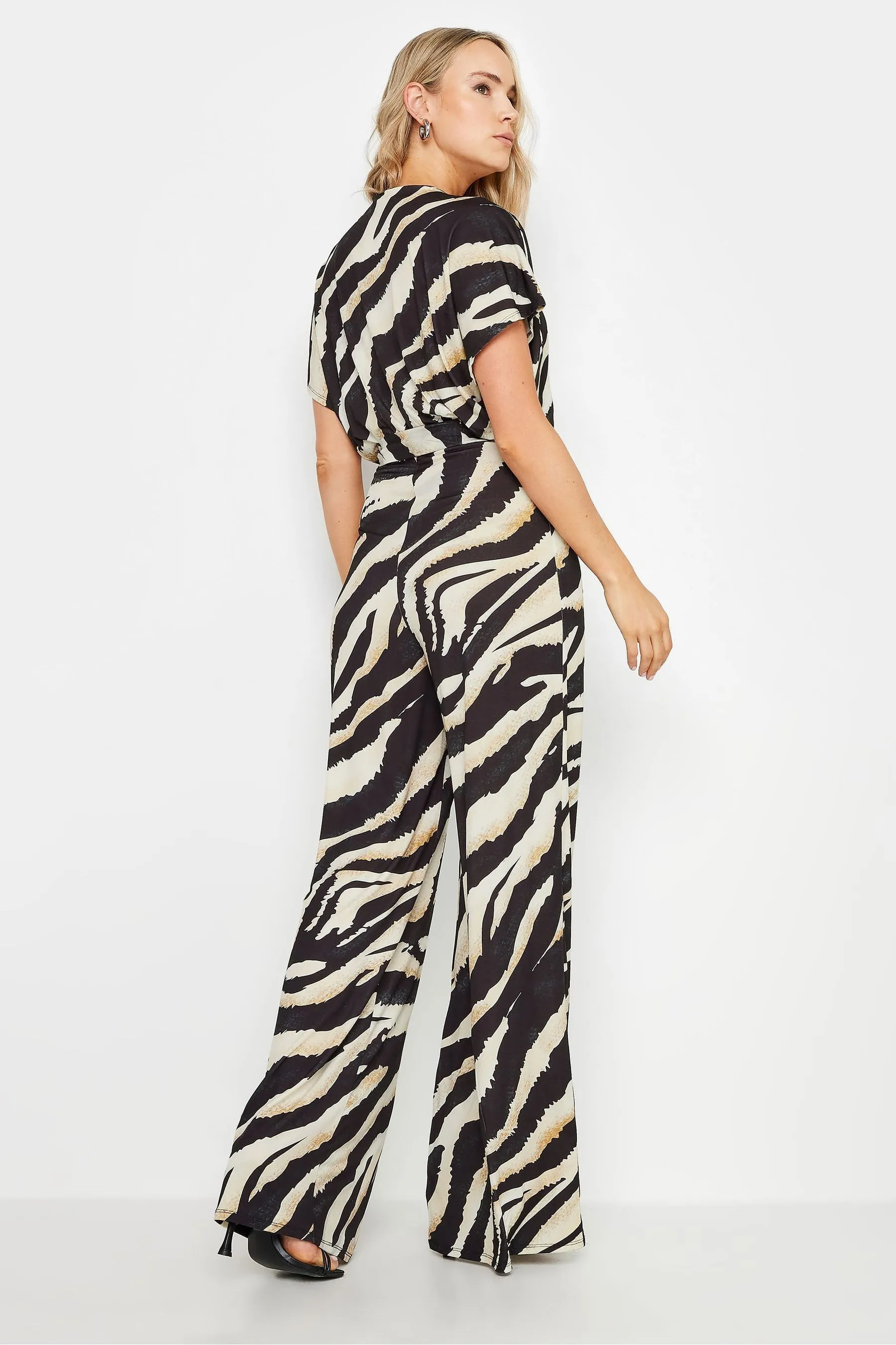 Long Tall Sally - salopette lunga a portafoglio astratto