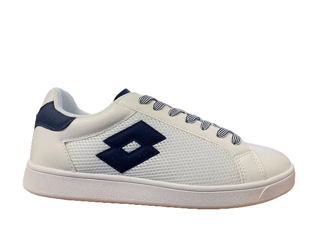 Lotto men's sneakers 1973 AMF NET 219248 10U white-dress blue