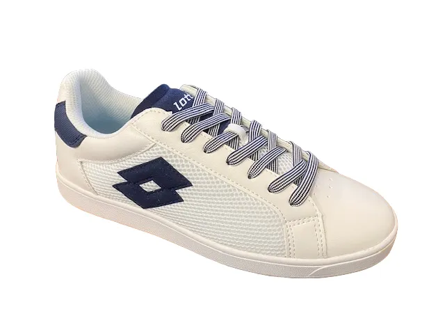 Lotto men's sneakers 1973 AMF NET 219248 10U white-dress blue