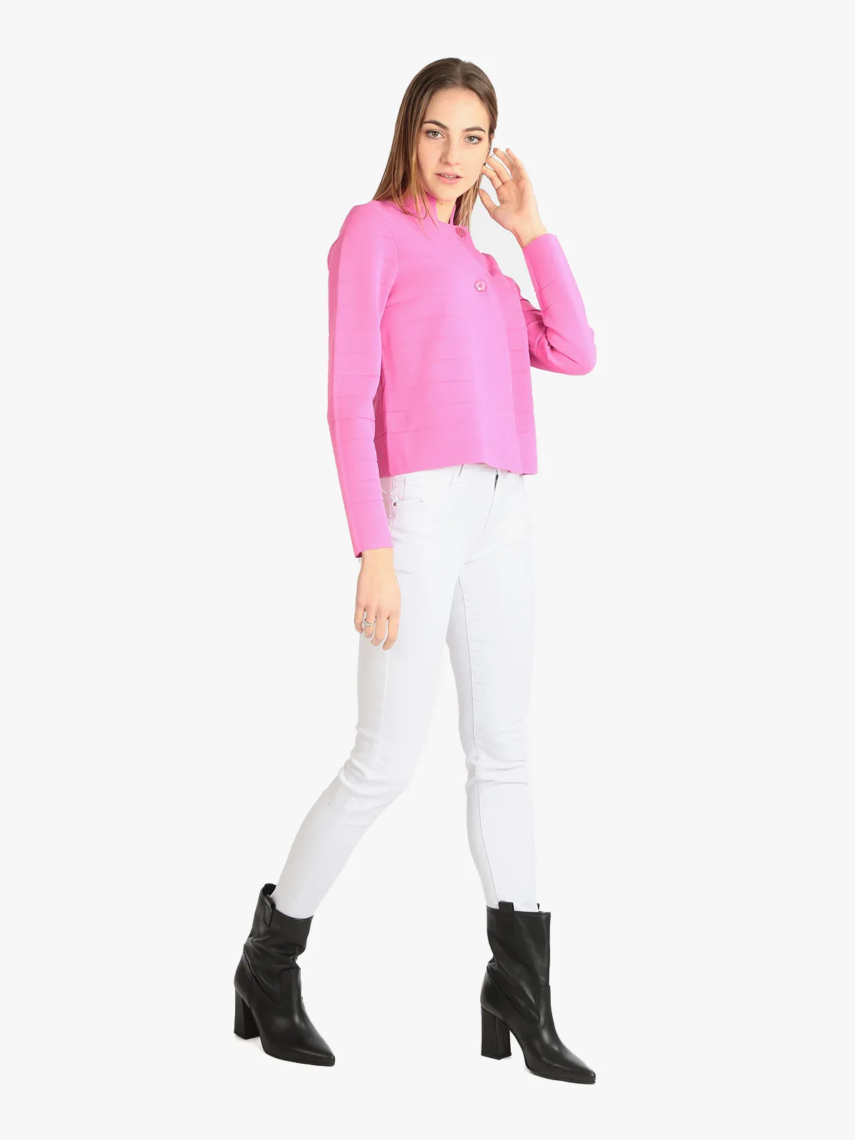Louise Orop Cardigan en maille avec boutons
