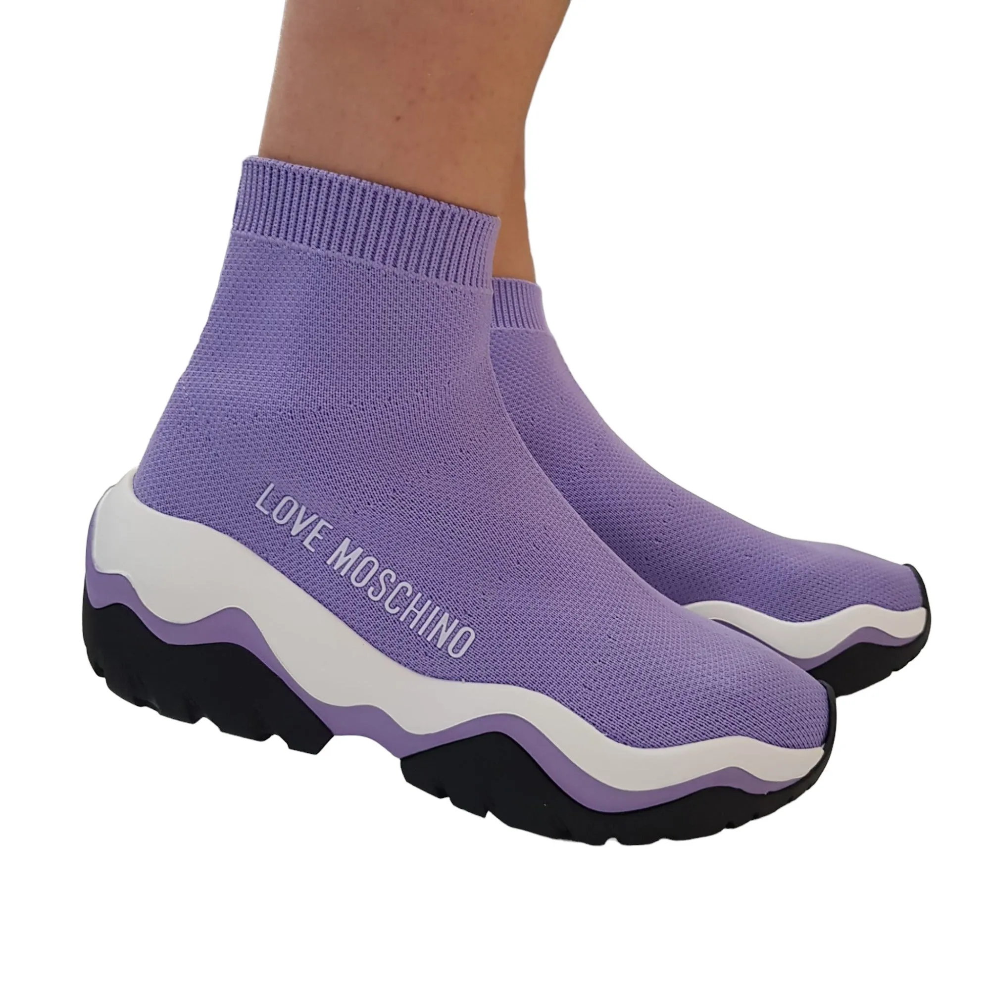 Love Moschino sneakers Donna Viola rif.27