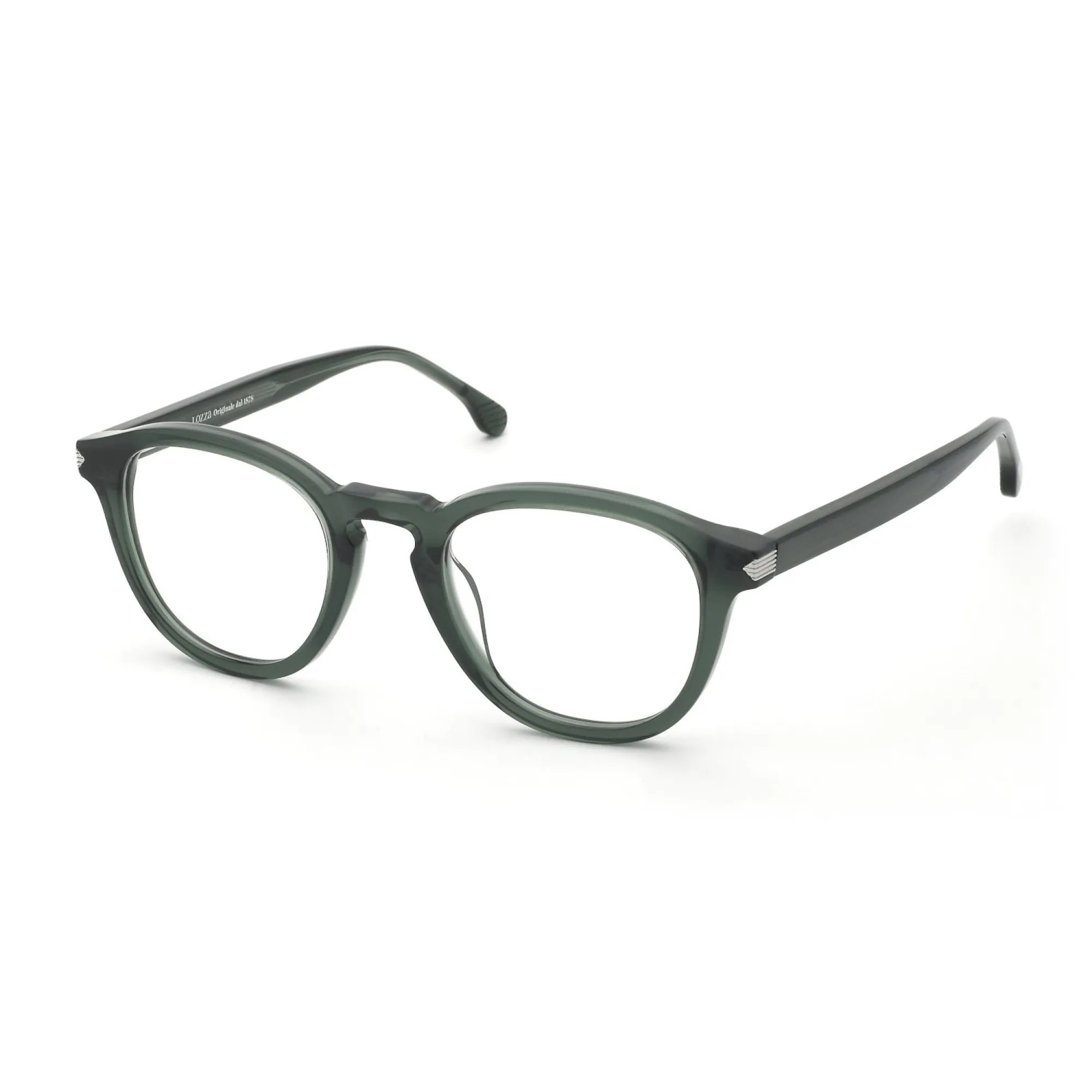   Lozza VL4373 - 03GE Verde Trasparente | Occhiale Da Vista Unisex 