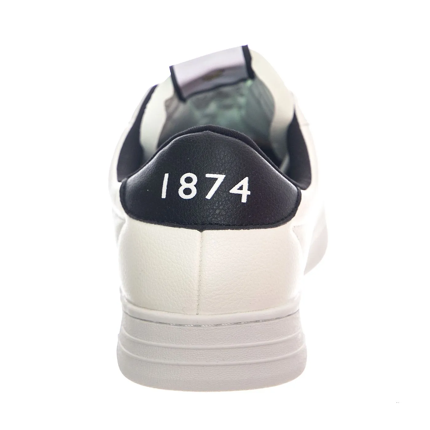 Lyle & Scott Elgin White / Black - Scarpe Profilo Basso Uomo Binche    