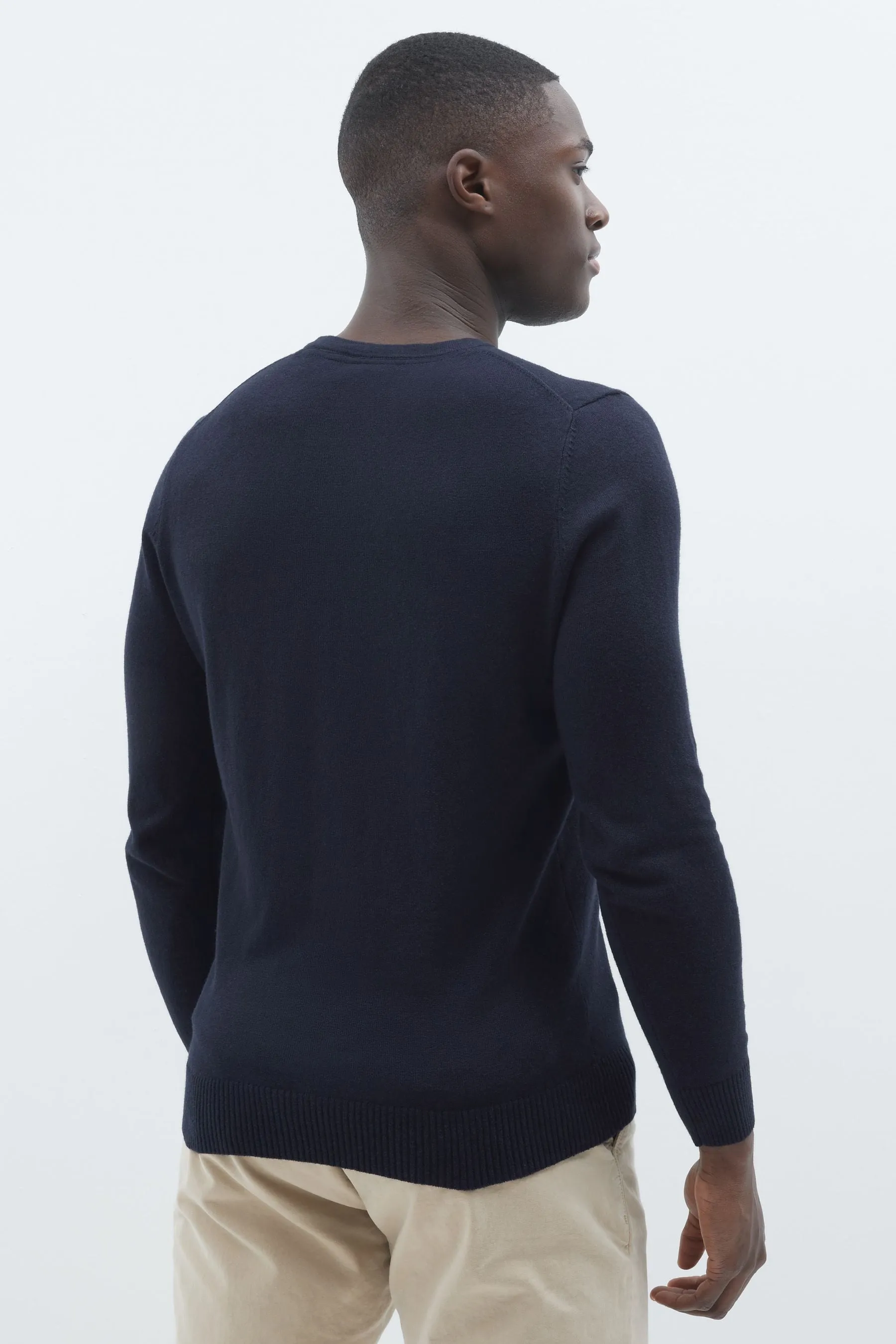 Lyle & Scott - Maglione girocollo in cotone merino    