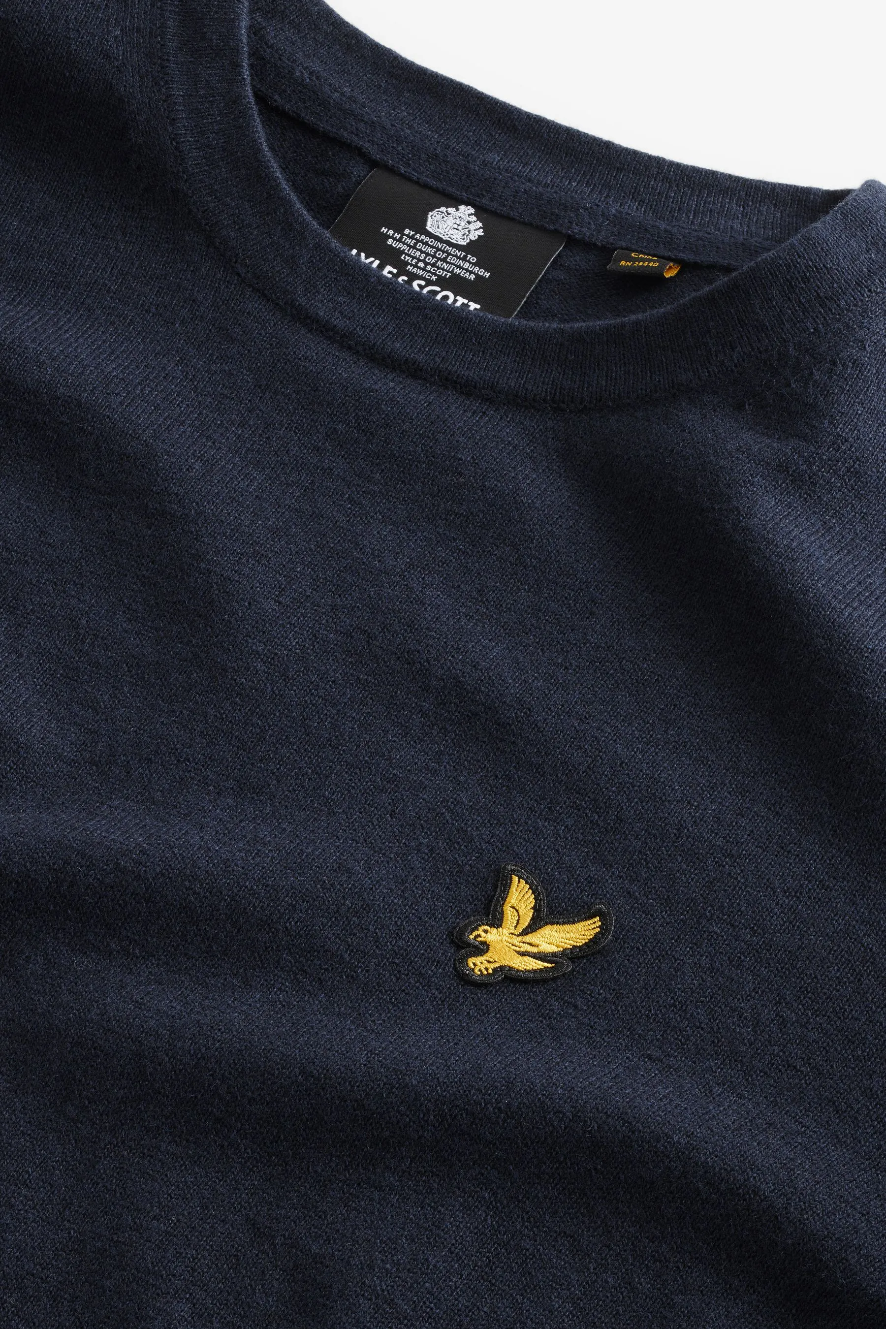 Lyle & Scott - Maglione girocollo in cotone merino    