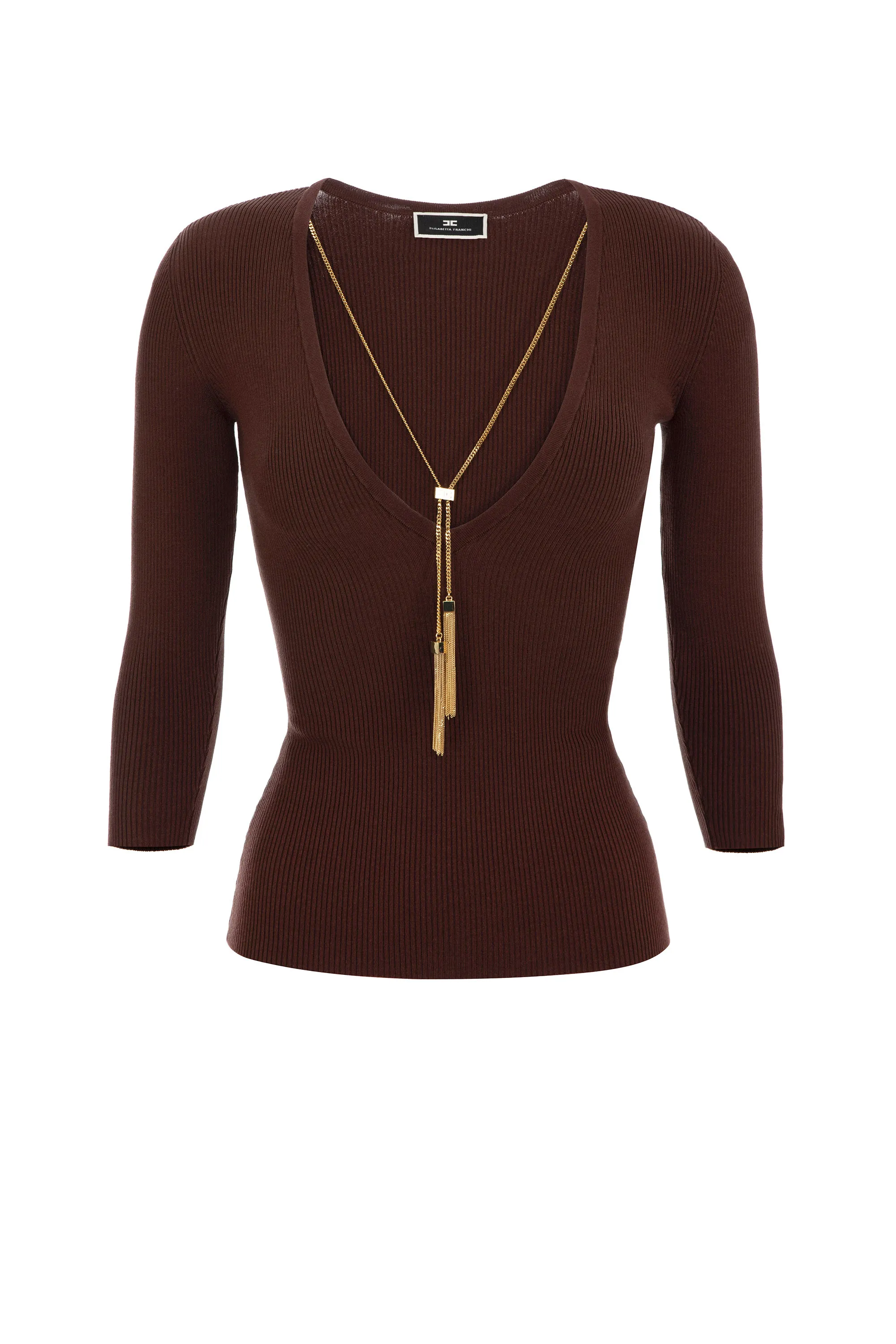 Maglia con scollo a V