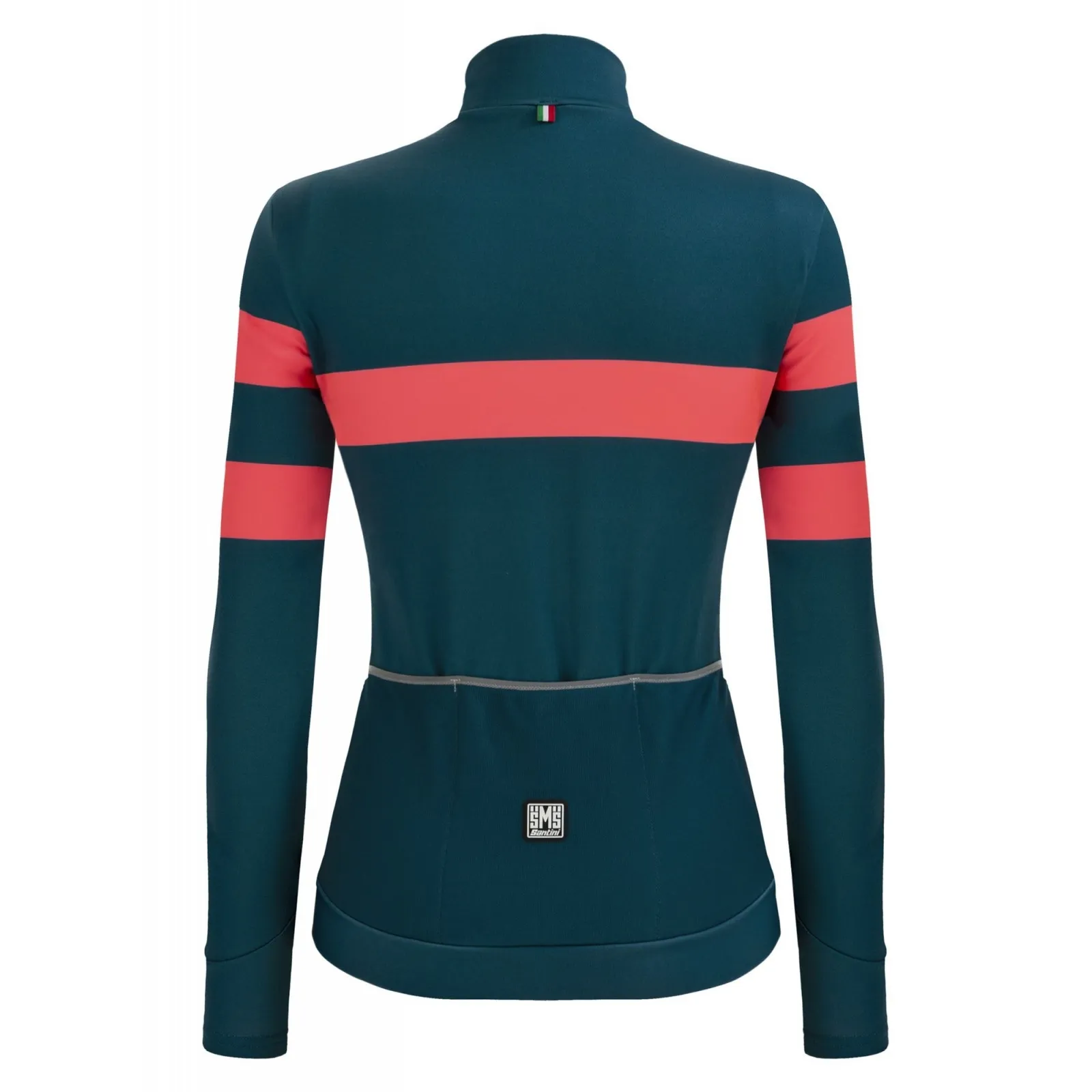 MAGLIA SANTINI CORAL BENGAL TERMICA W L/S VERDE PETROLIO