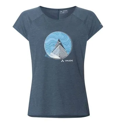Maglietta da donna Vaude Tekoa II (dark sea uni)
