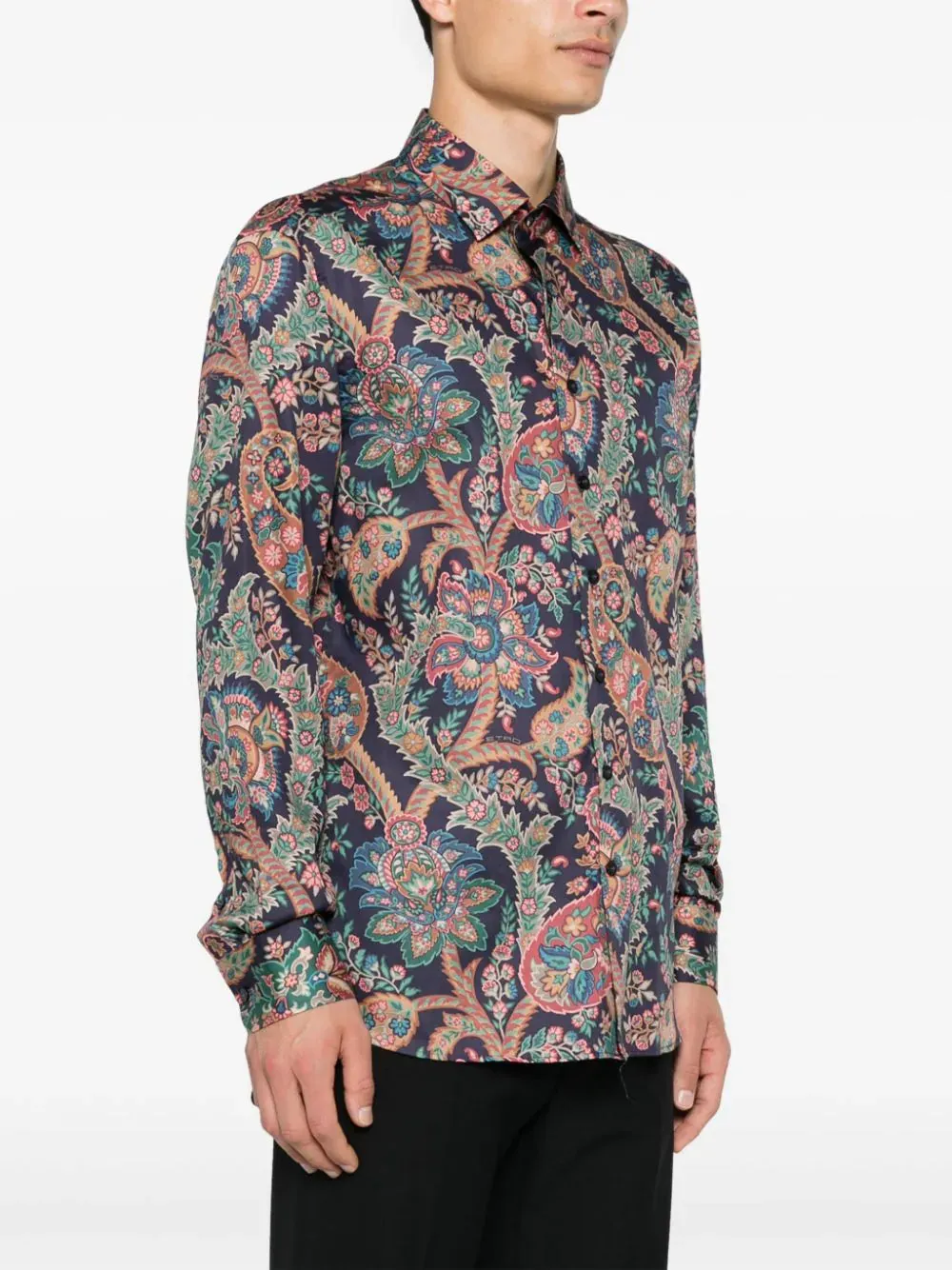 Maglietta etro con stampa paisley