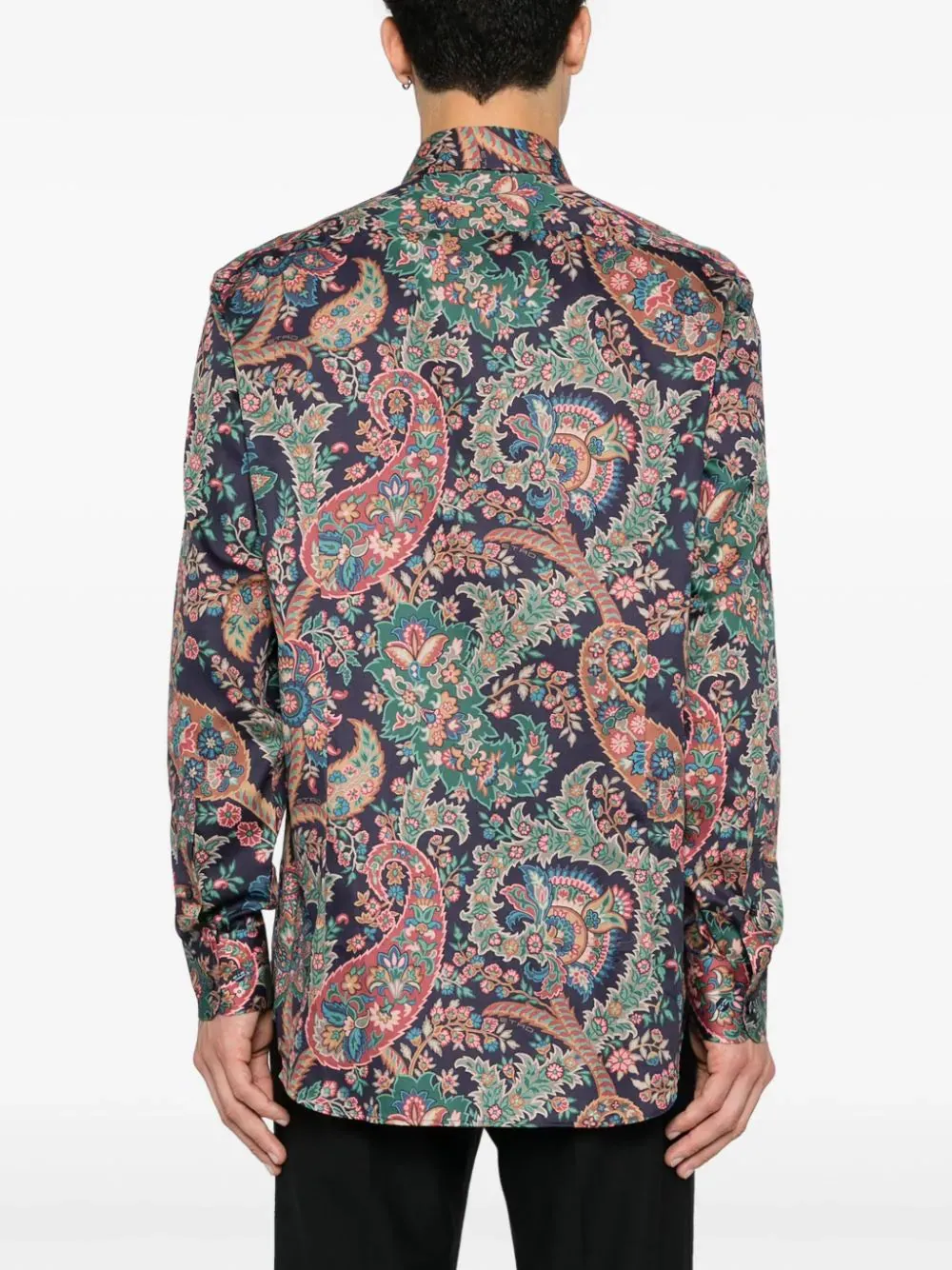 Maglietta etro con stampa paisley