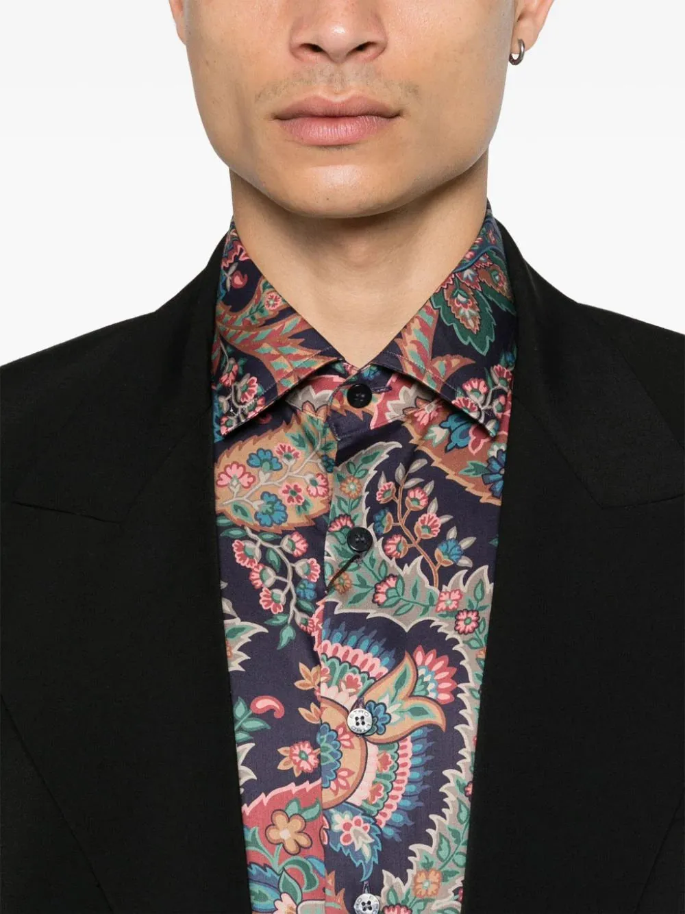 Maglietta etro con stampa paisley