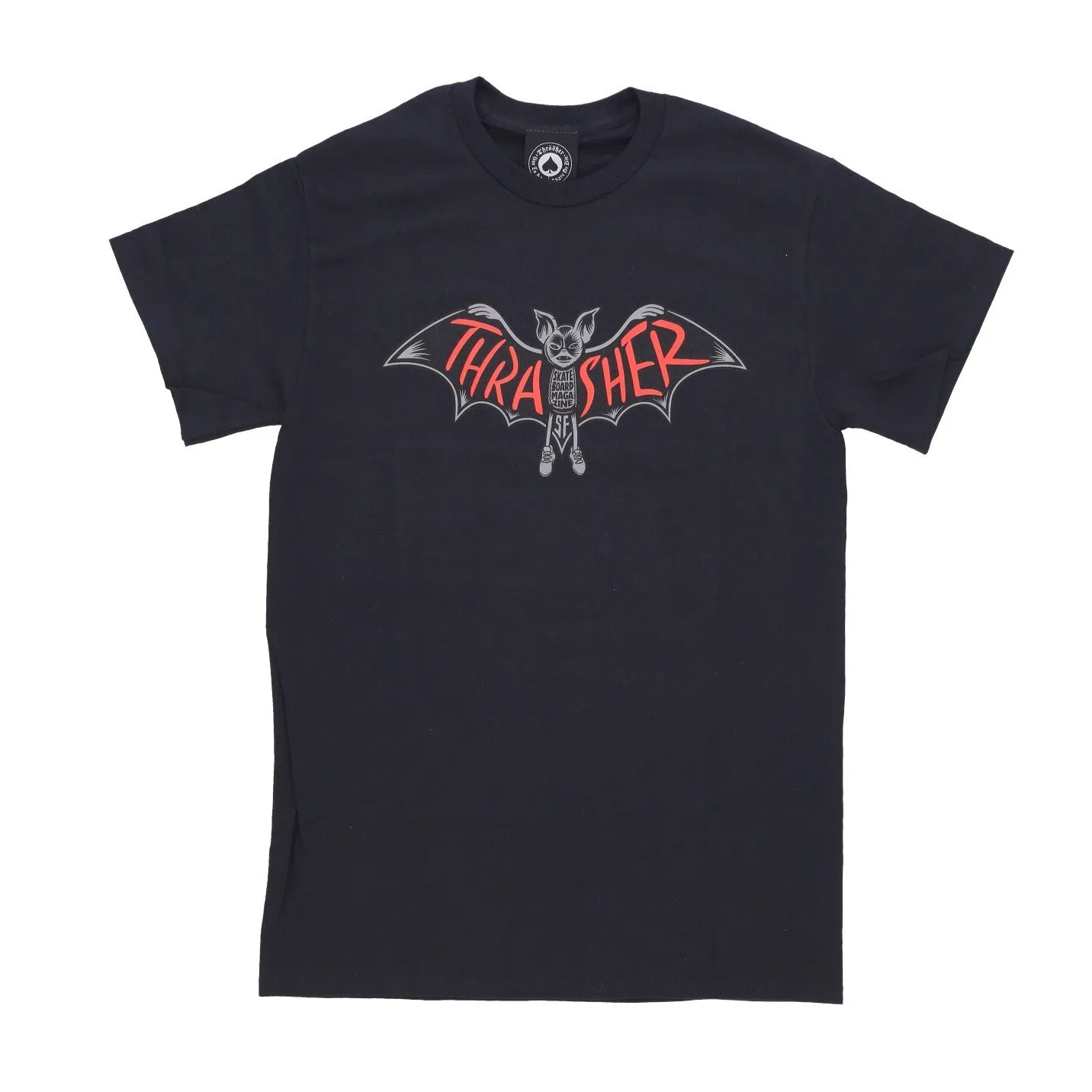 Maglietta Uomo Bat Tee Black