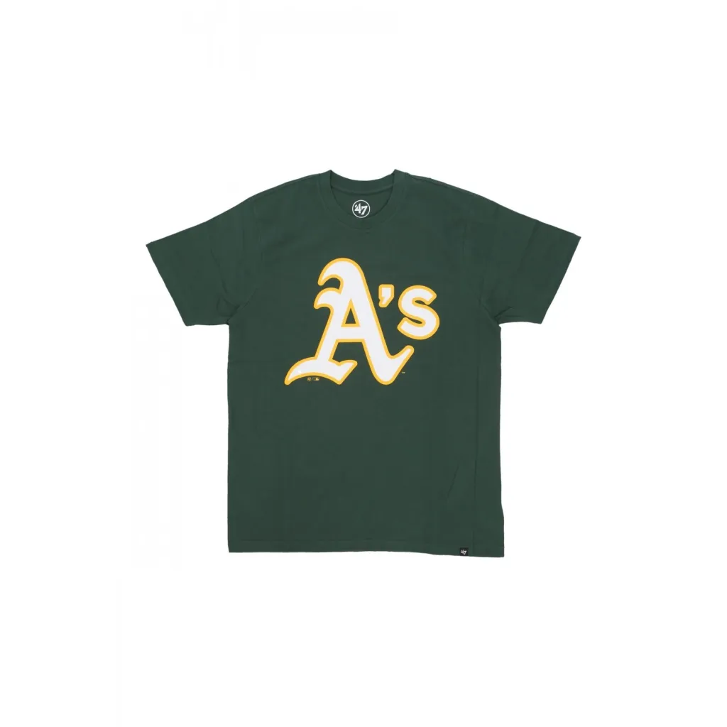 maglietta uomo mlb imprint echo tee oakath DARK GREEN