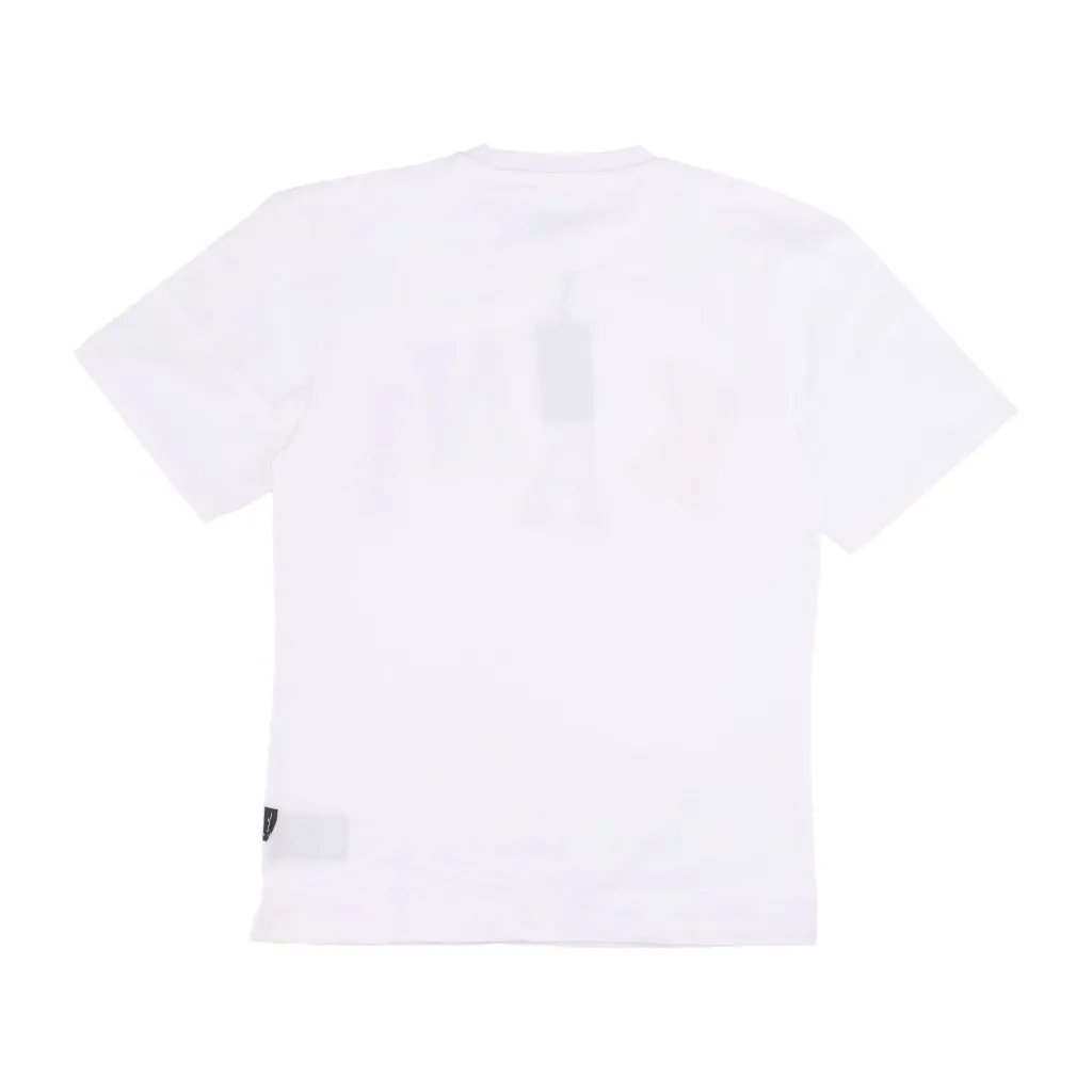 maglietta uomo multicolor logo tee WHITE