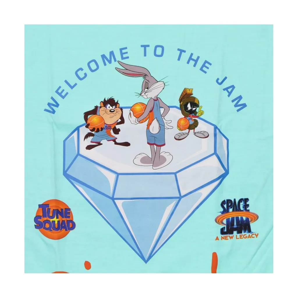 maglietta uomo welcome to the jam tee x space jam 2 DIAMOND BLUE