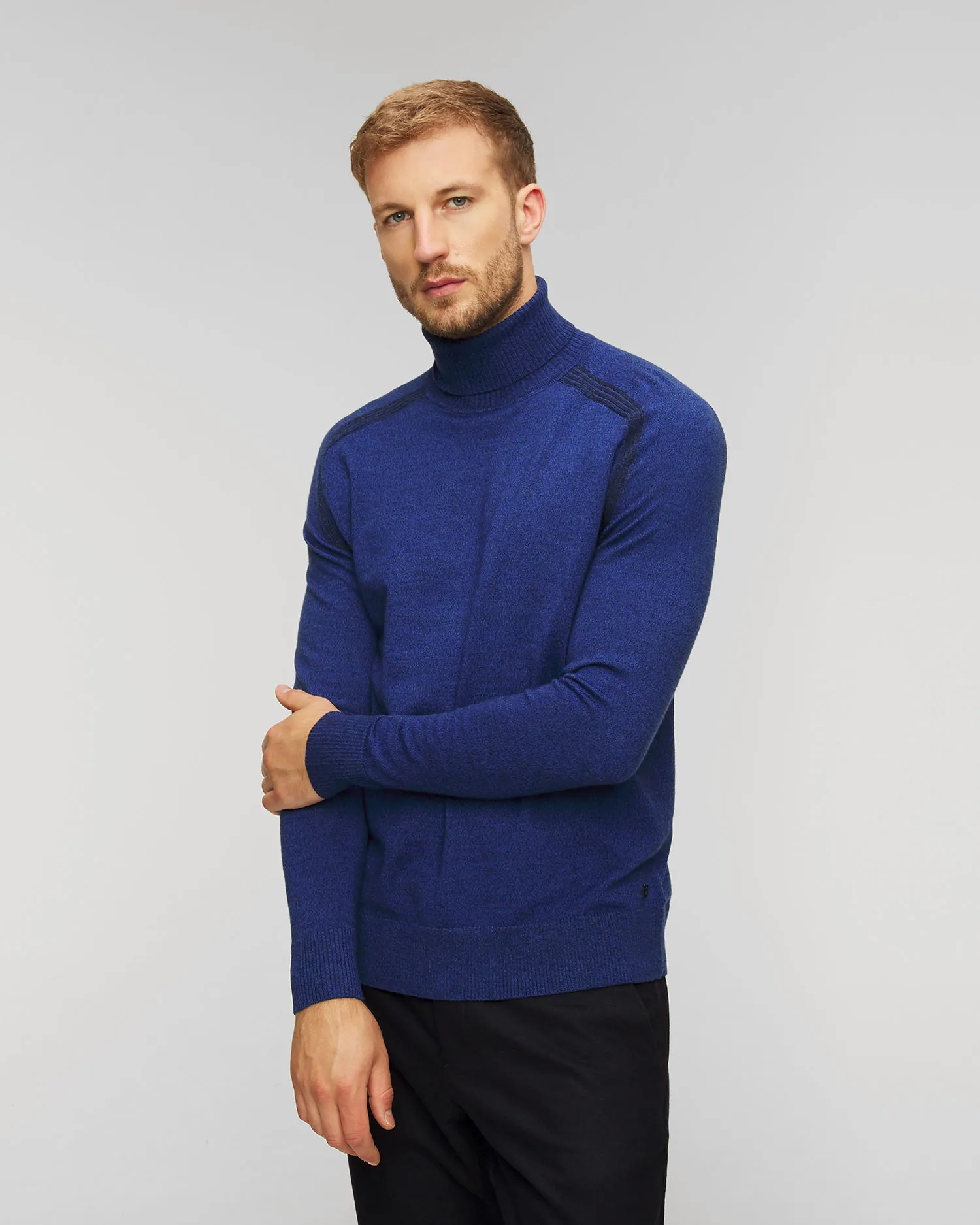 Maglione a collo alto di lana BOGNER Gordon-5 88696416-457